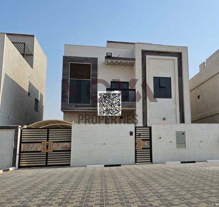 For Sale | Brand-New 6BR Villa in Al Zahya, Ajman – Spacious & Modern Design