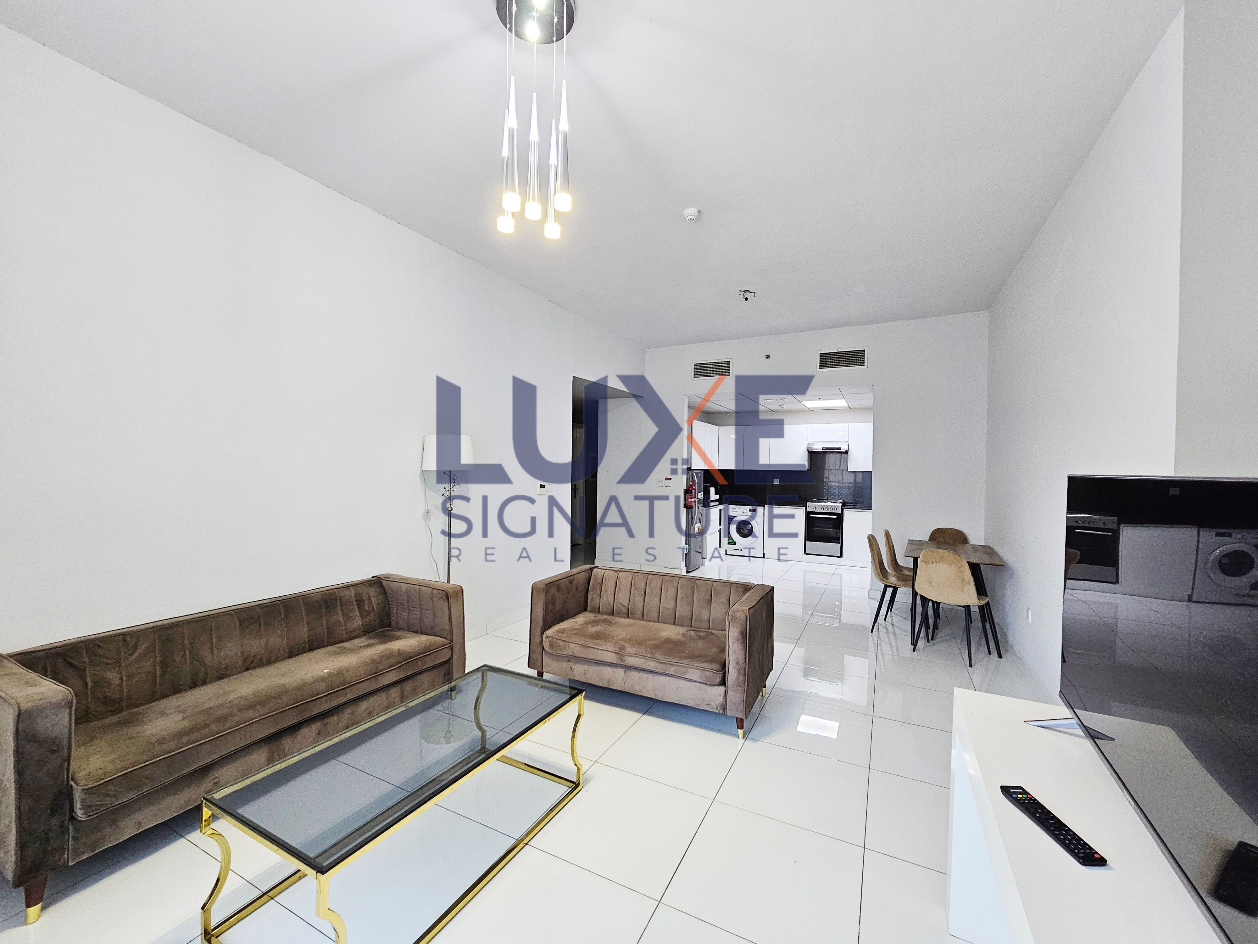 FULLY FURNISHED SERVICED 1BHK || FLEXIBLE 12 CHEQUES PAYMENT