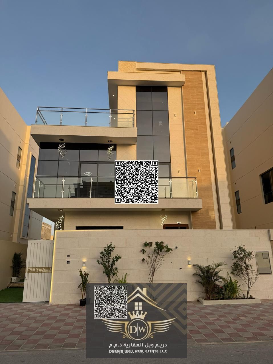 Luxury villa 6 bedroom and majlis for sale in AL Zahya