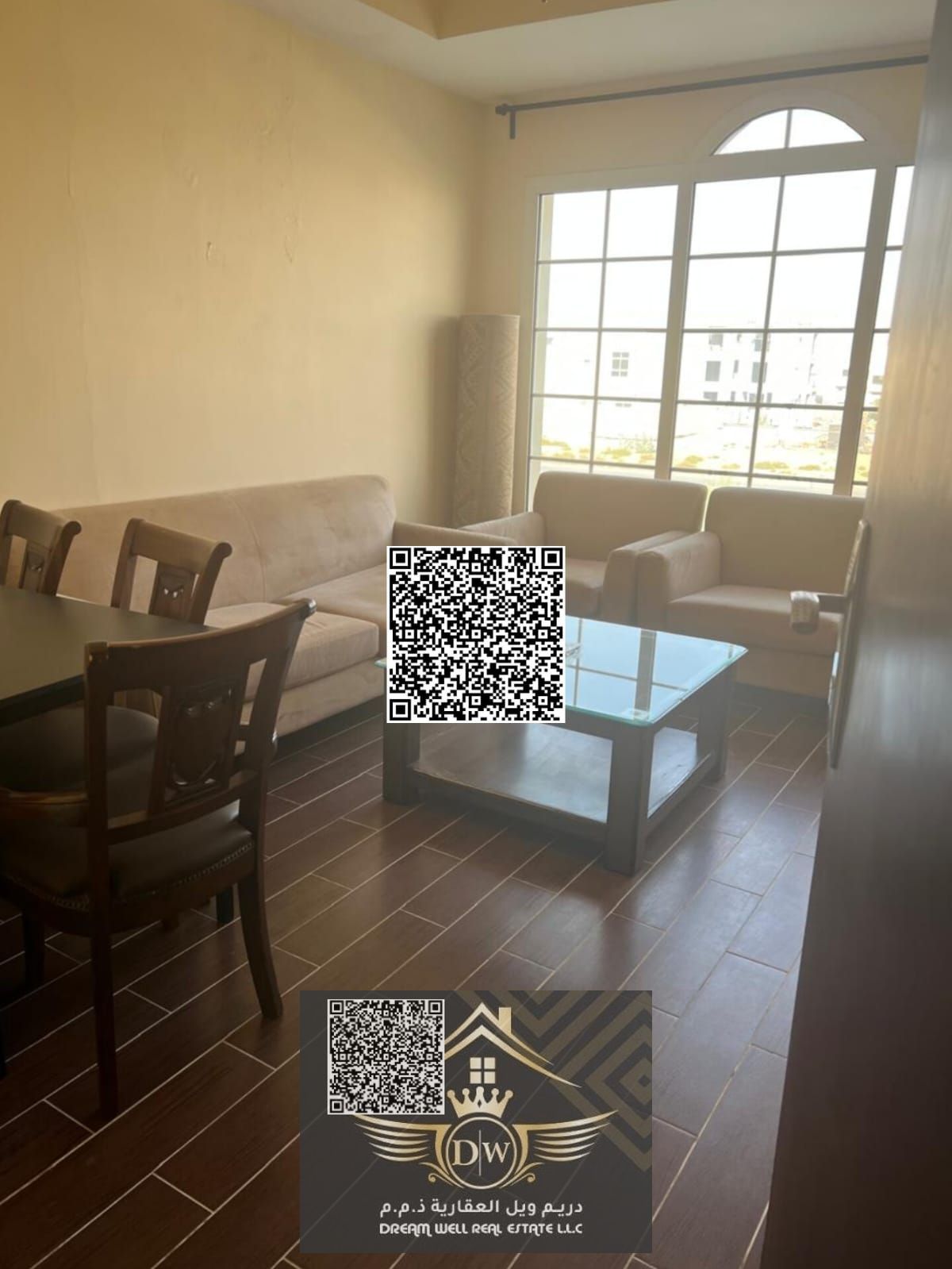 Three bedroom furnished townhouse available for rent in uptown ajman