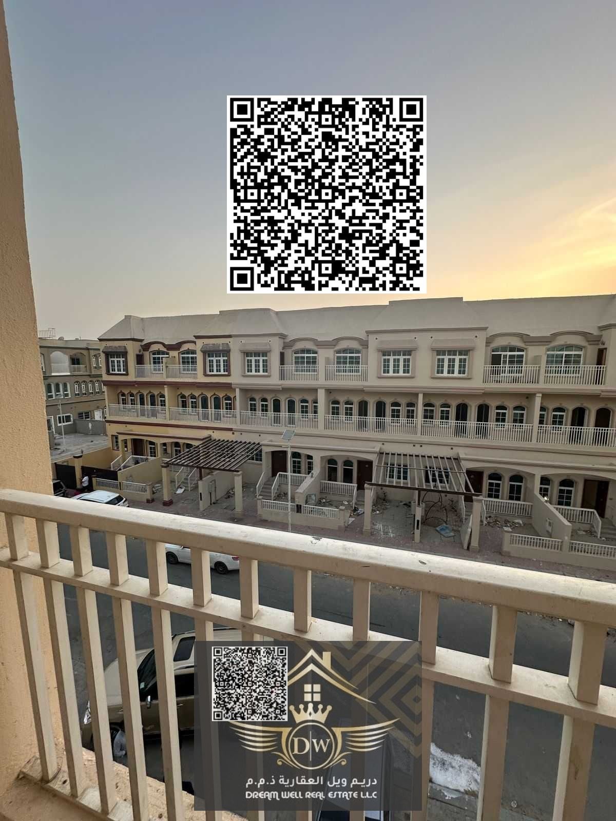 Three bed room townhouse available for rent in uptown Ajman on E311 fully renovated