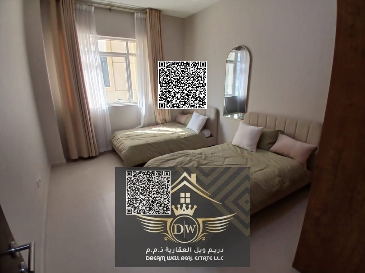 Specious two bedroom available for sale on monthly easy installment and cheap downpayment