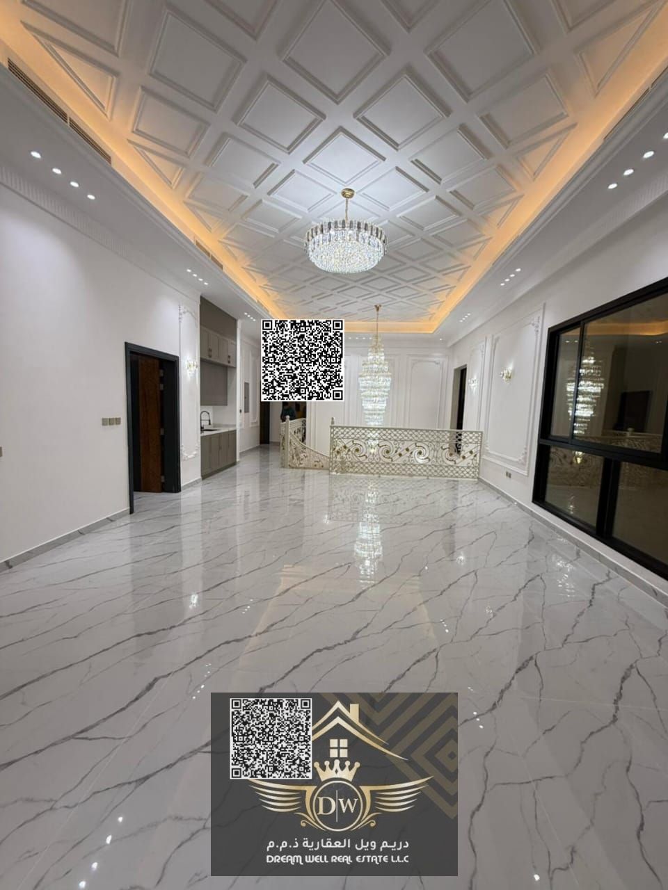 Spacious villa luxury lifestyle kitchen available for sale in main city ajman
