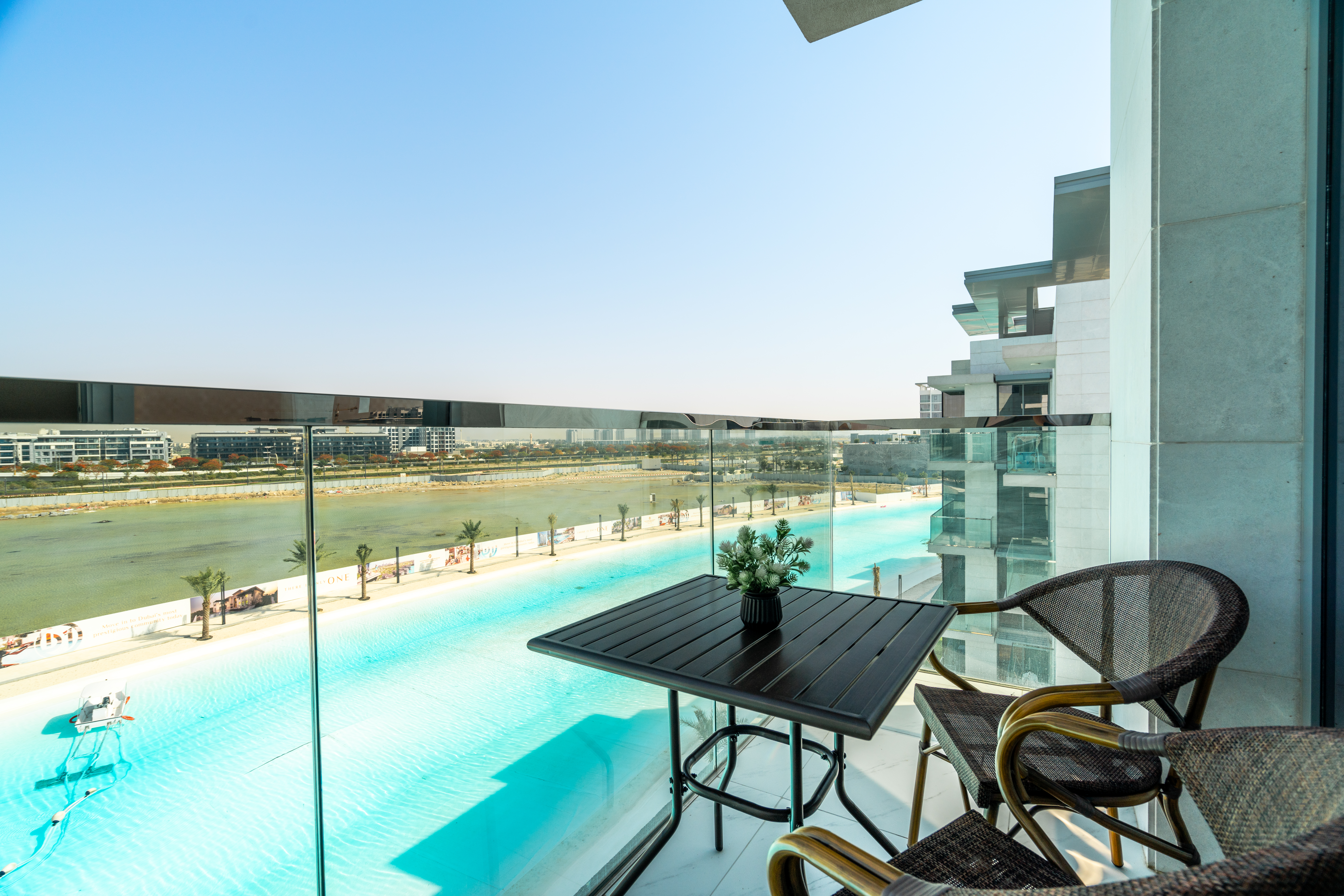 Exclusive Furnished 1BHK with balcony in Meydan Lagoon Community