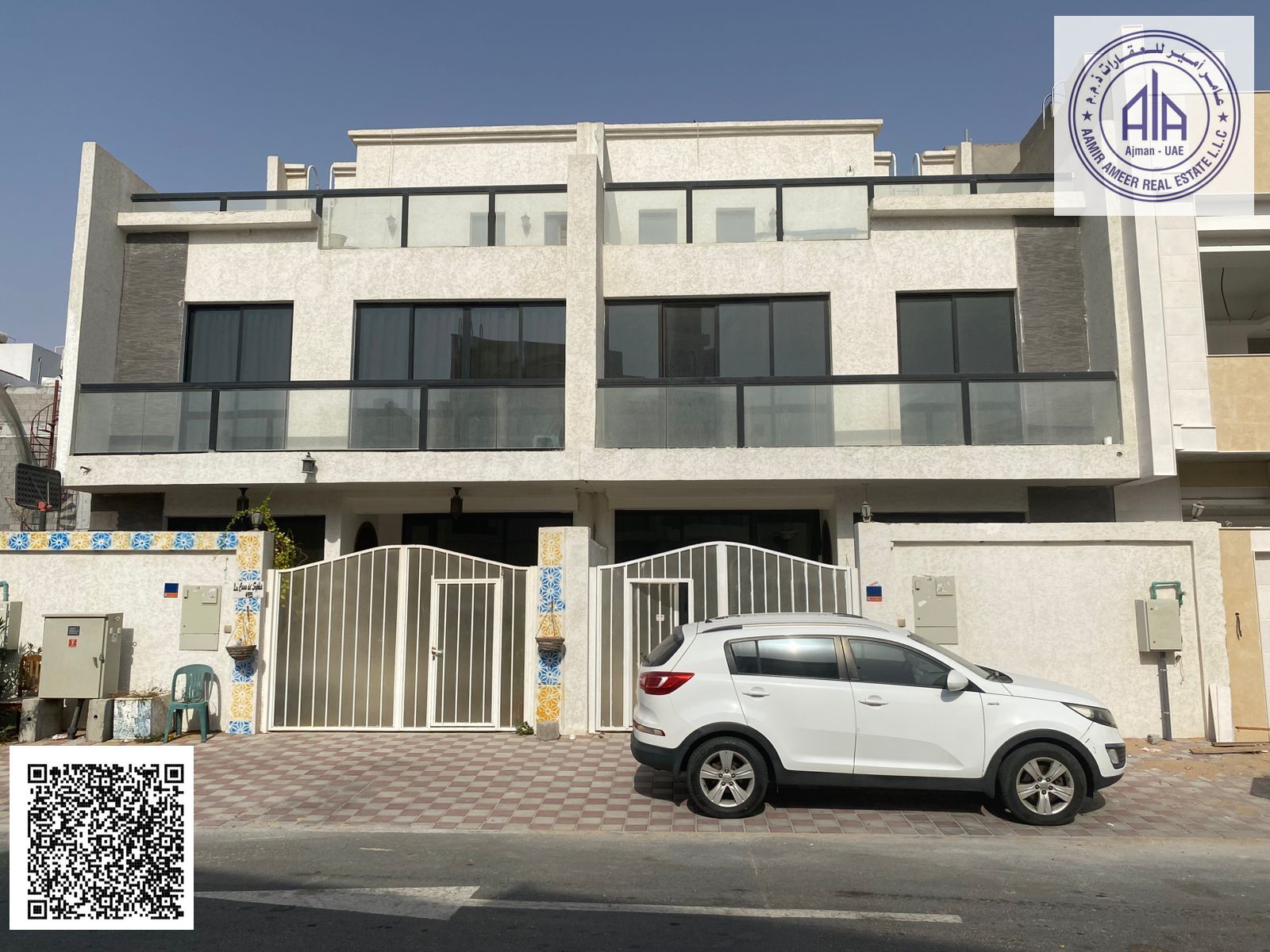 for yearly rent in al zahya area town house villa with good price