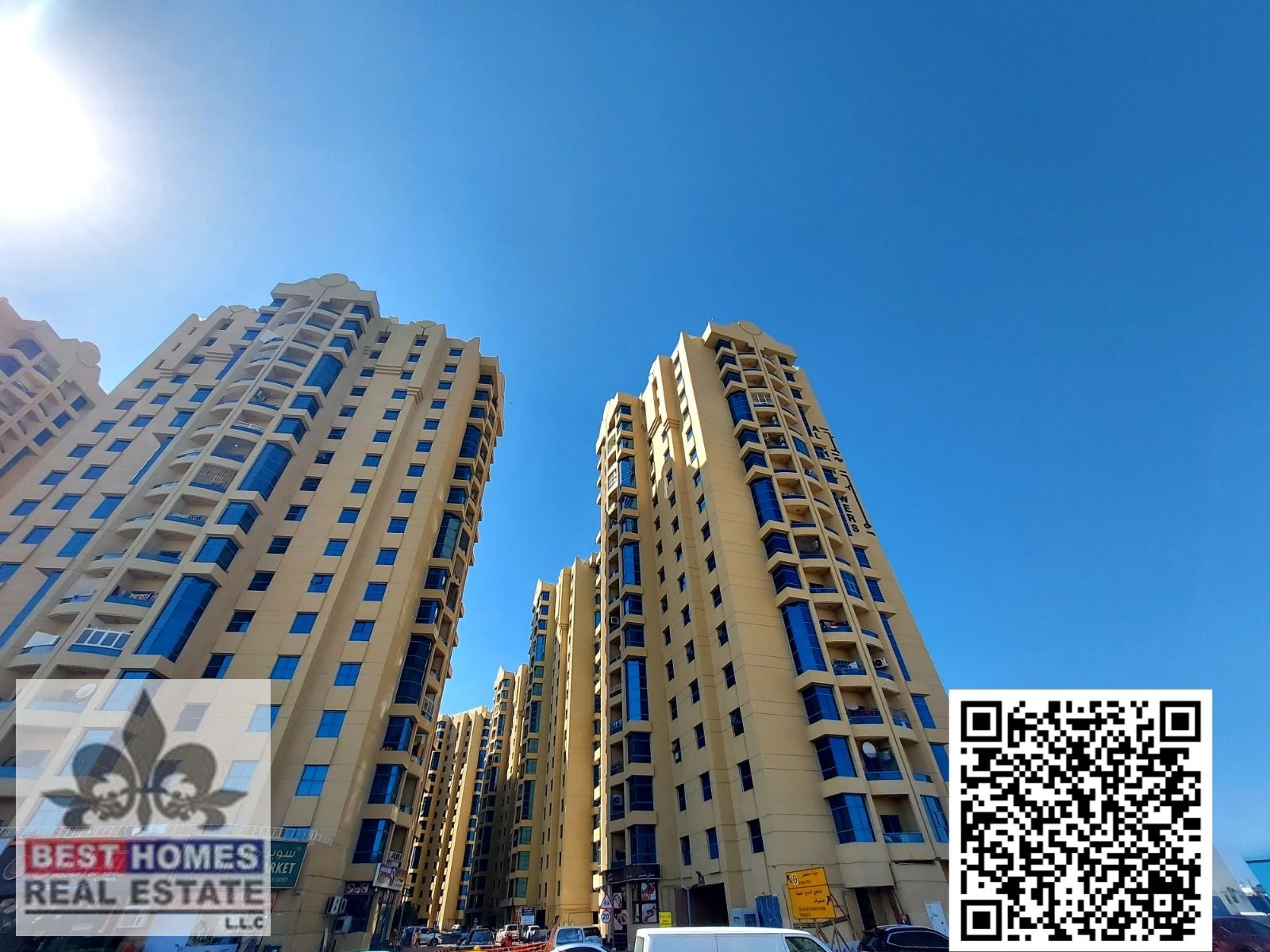 3 bedroom for sale in al khor towers ajman