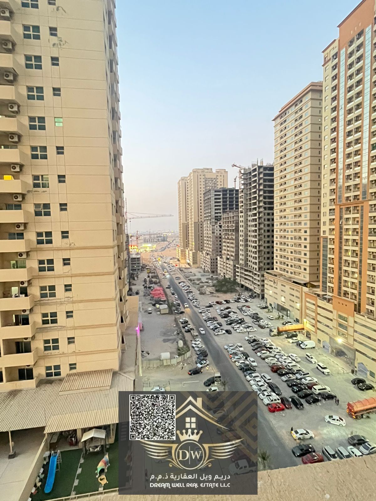 2 Bedroom Apartment with Parking and Closed Kitchen Available For Sale in Lavender Tower Emirates City, Ajman