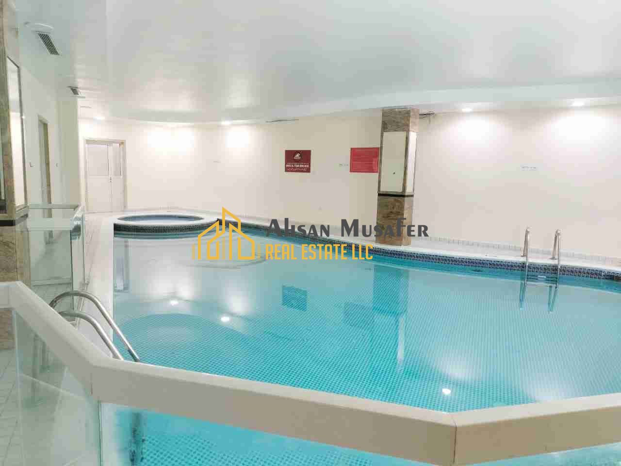 NO COMMISSION// GYM POOL FREE+1BHK WITH ONE WASHROOM AL TAWUUN SHARJAH
