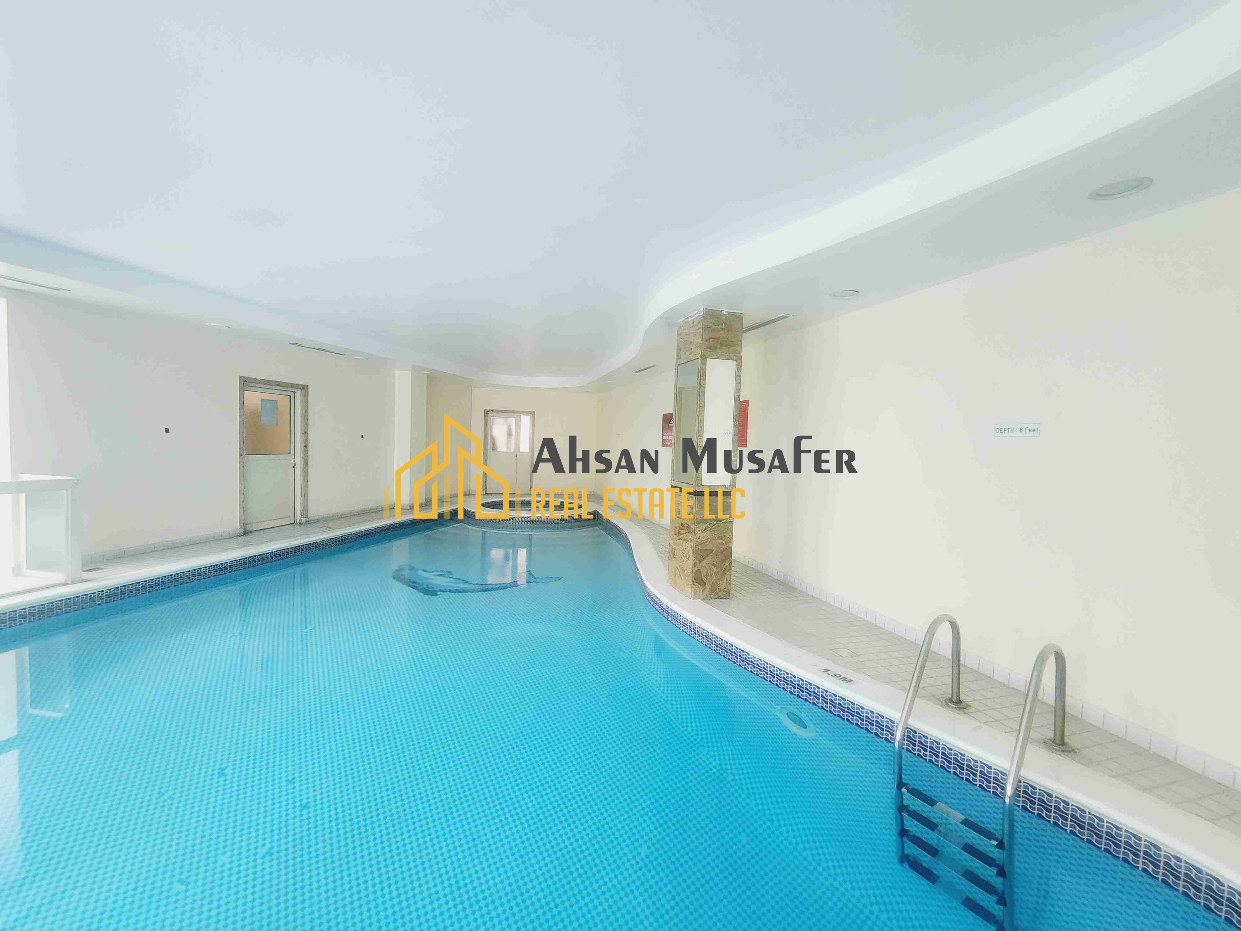 NO COMMISSION//GYM POOL FREE//NEAR BY PARK LAVISH AND SPECIOUS 1BHK WITH 1WASHROOM ,READY TO MOVE| WELL DESIGN | AL TAWUUN SHARJAH