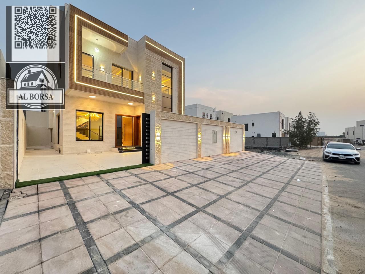 For Sale - Luxury Villa in Al Helio Location: Al Helio Area: First + Second Floor + Roof Number of Rooms: 5 Master Bedrooms Amenities: Spacious