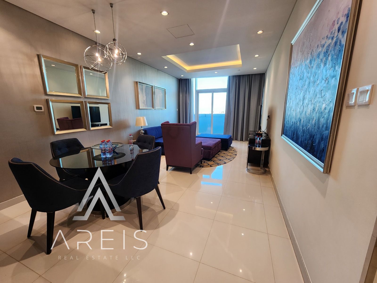 Spacious 2BR Apartment with Modern Interiors