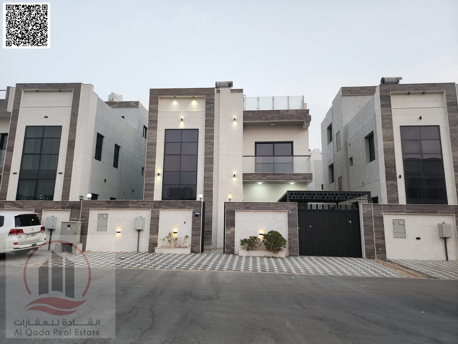 For sale, a villa in Ajman Al Yasmeen, 6 master rooms, a Majles room, a hall, and a maid’s room, freehold for all nationalities, Installment with out