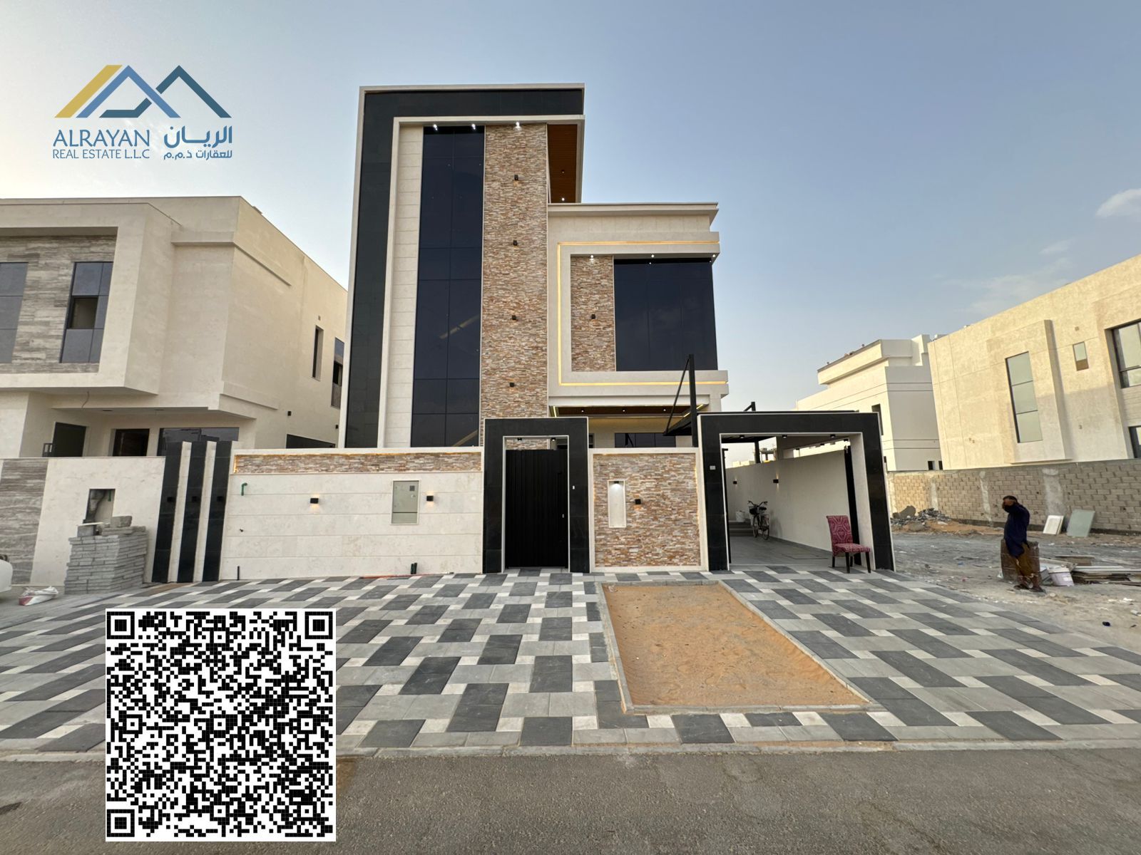 Luxury villa in Al Yasmeen area - Ajman, prime location | elegant design | close to the park and all essential services