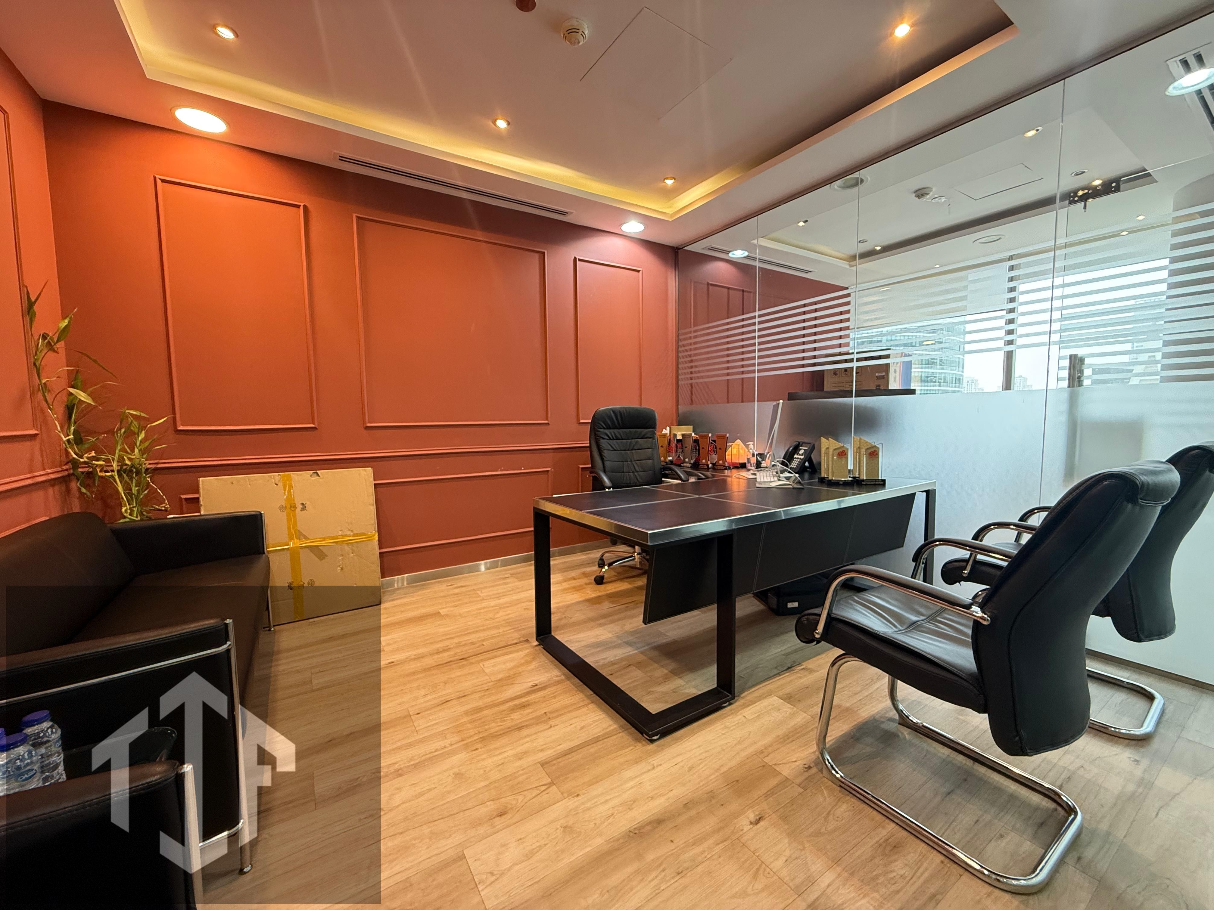 OFFICE SPACE FOR RENT IN SILVER TOWER (AG TOWER), JLT CLUSTER I, JUMEIRAH LAKE TOWERS, DUBAI SPACIOUS OFFICE-FUNISHED-2 parkings-Near DmccMetro