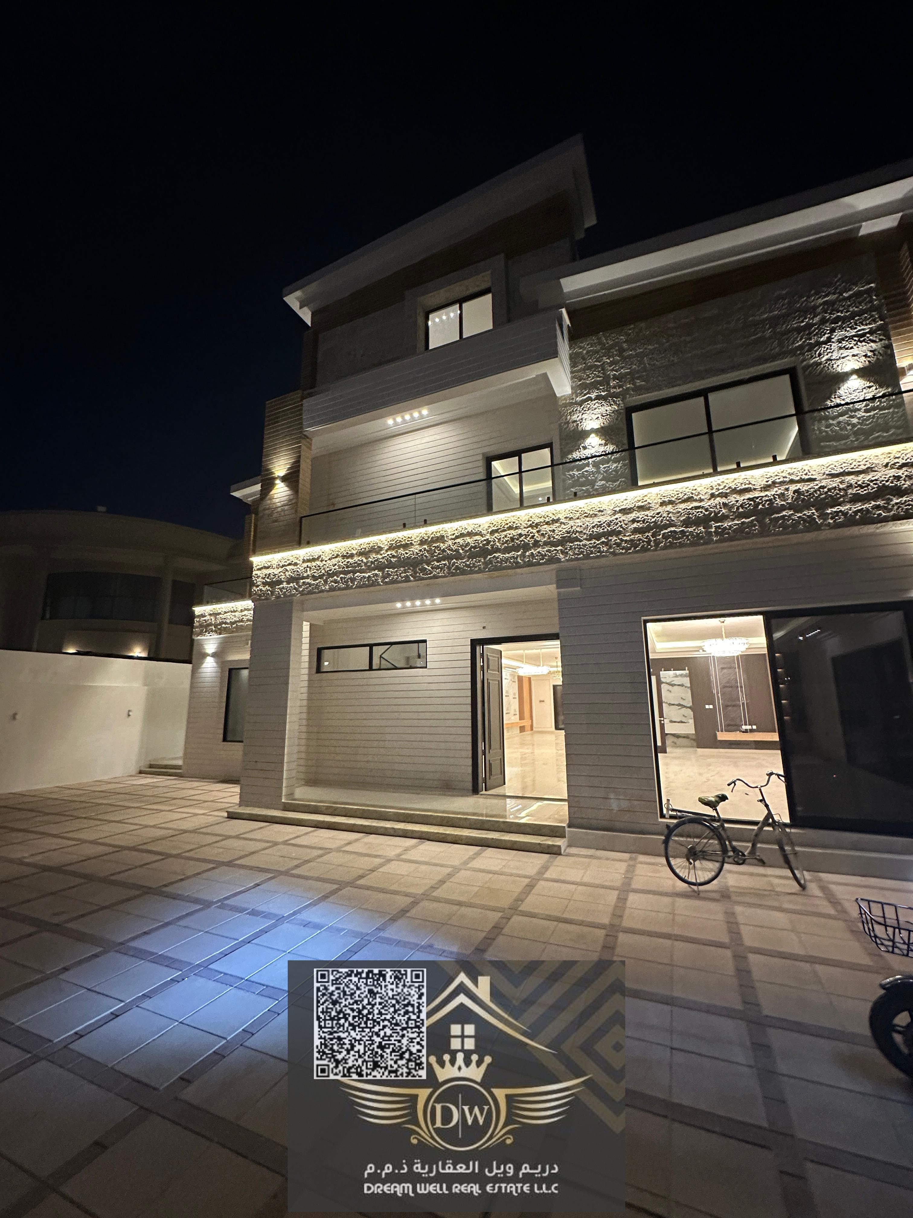 Own your dream villa in Al Yasmeen, 8 master bedrooms, a swimming pool, a garden
