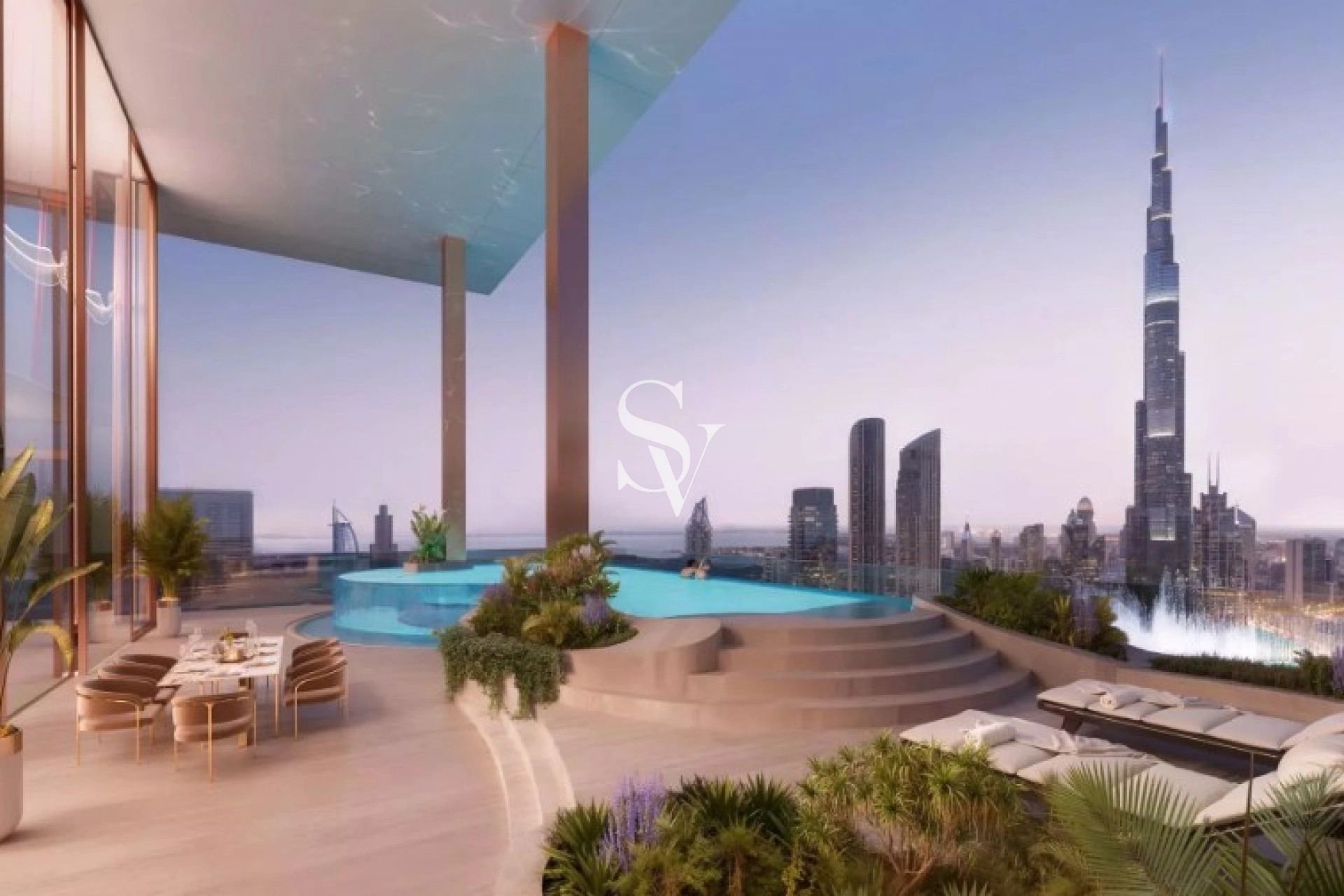 MASTERPIECE SKY PALACE / PRIVATE ELEVATOR /2 POOLS