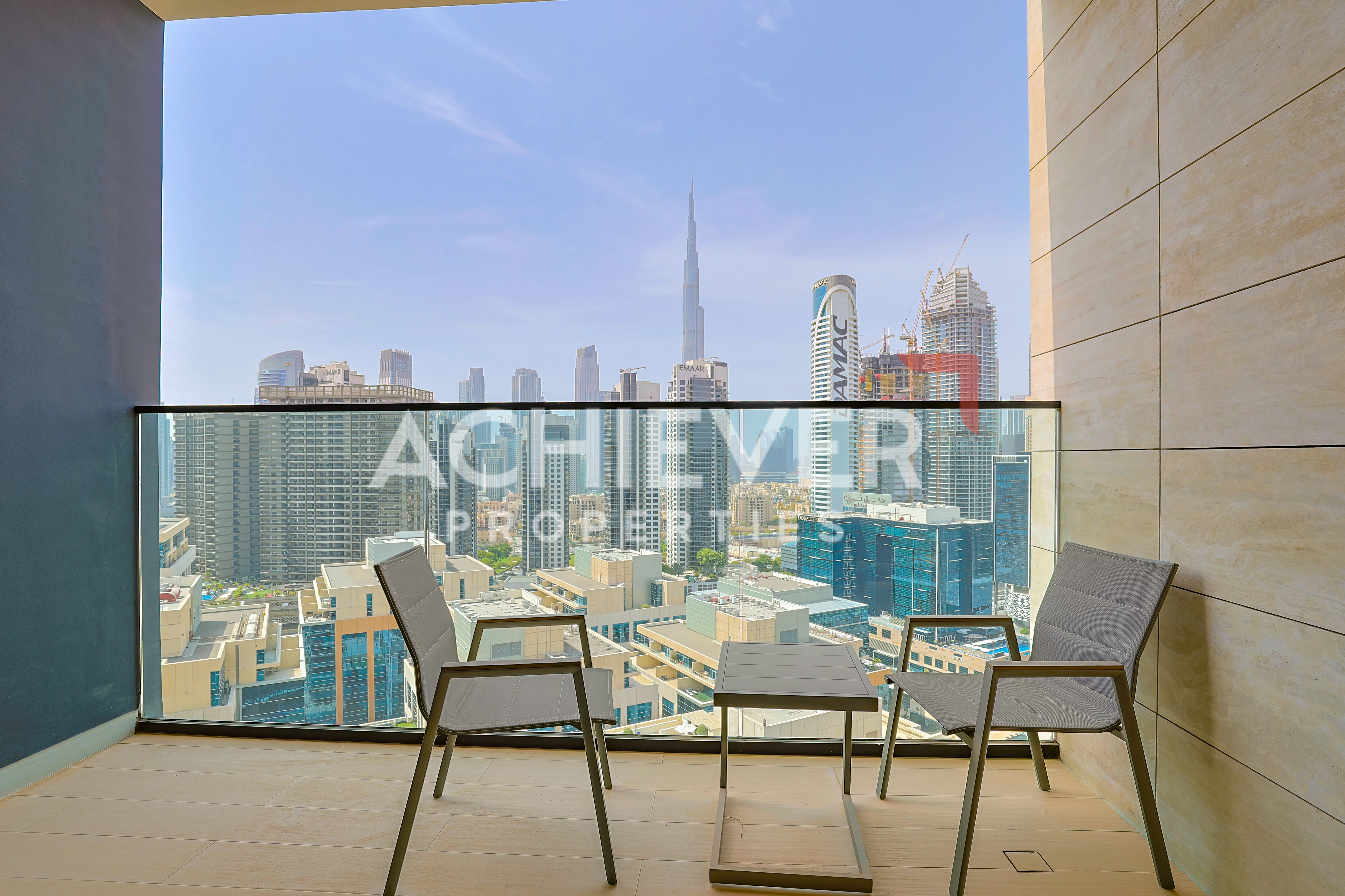 Brand New 2 Bed | Fully Furnished | Burj View