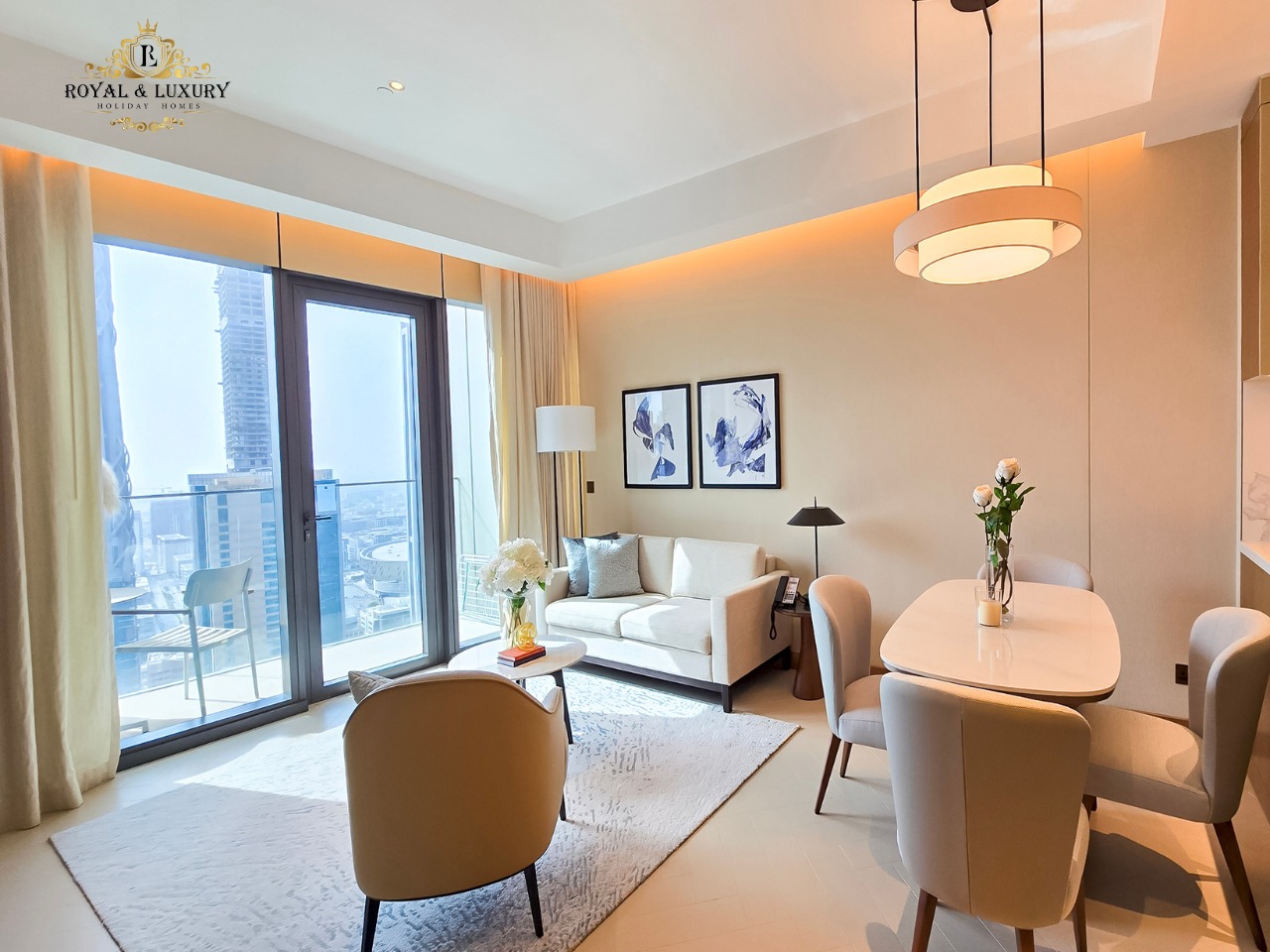 Luxury High-Floor Apartment near Dubai Mall | Fully Furnished