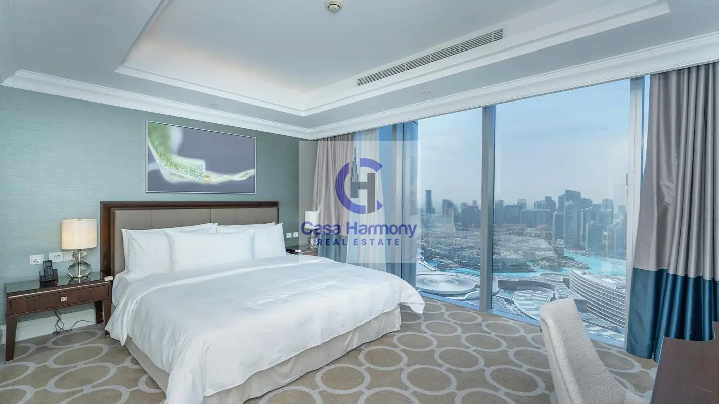 Fully Furnished | Burj Khalifa and Fountain views