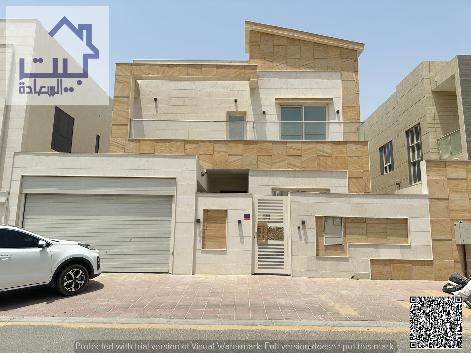 Modern villa for rent in Al Yasmeen area, first resident, one of the best residential locations, characterized by a distinctive personal finish and di