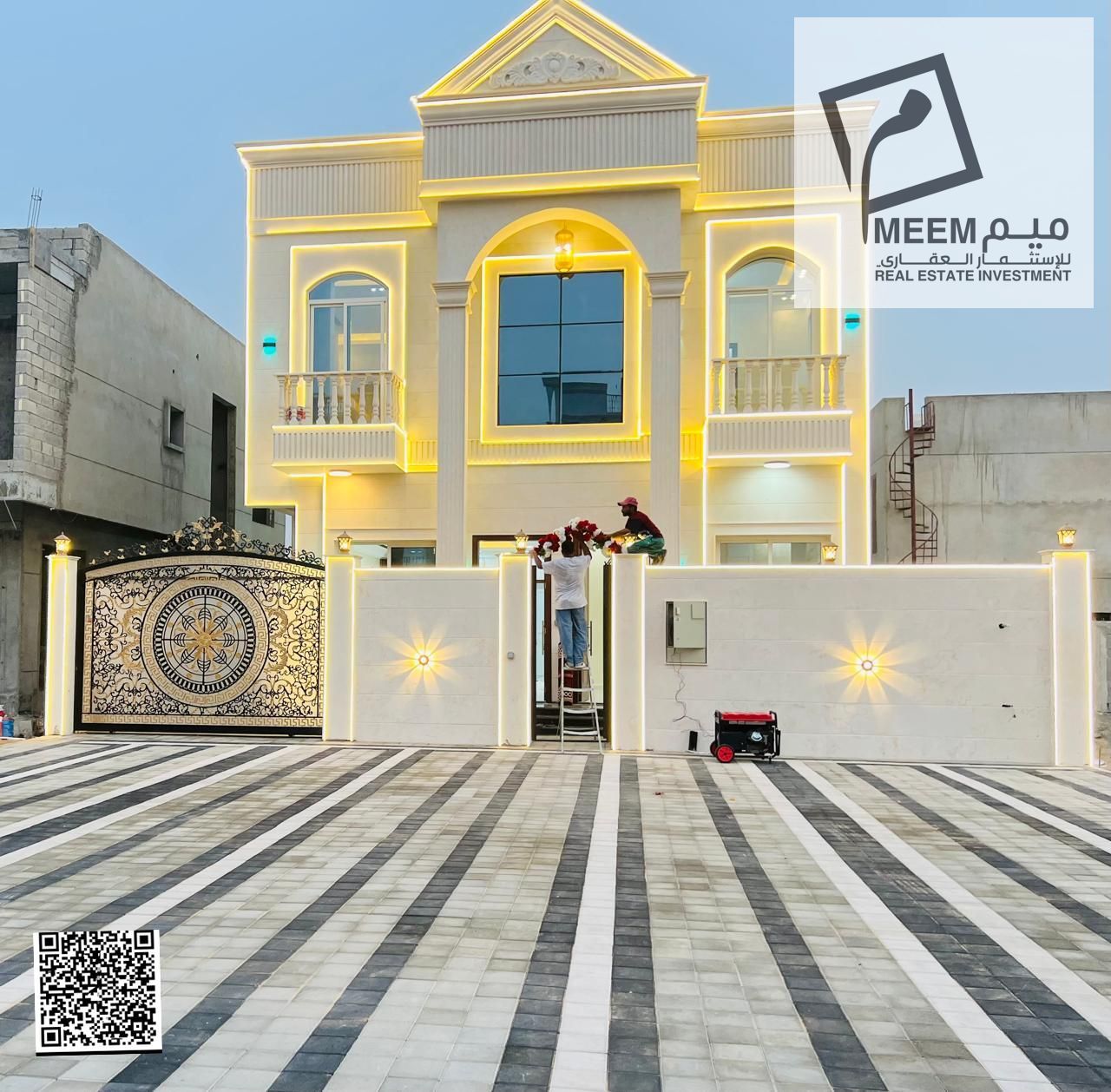 villa for sale in Al Zahia area