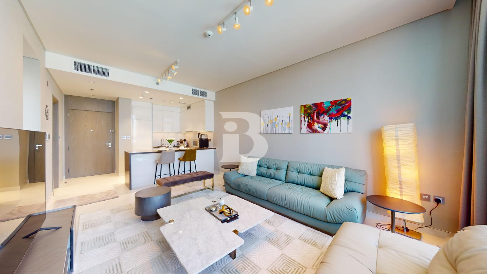 Elegant High-Floor 1-Bedroom in District One