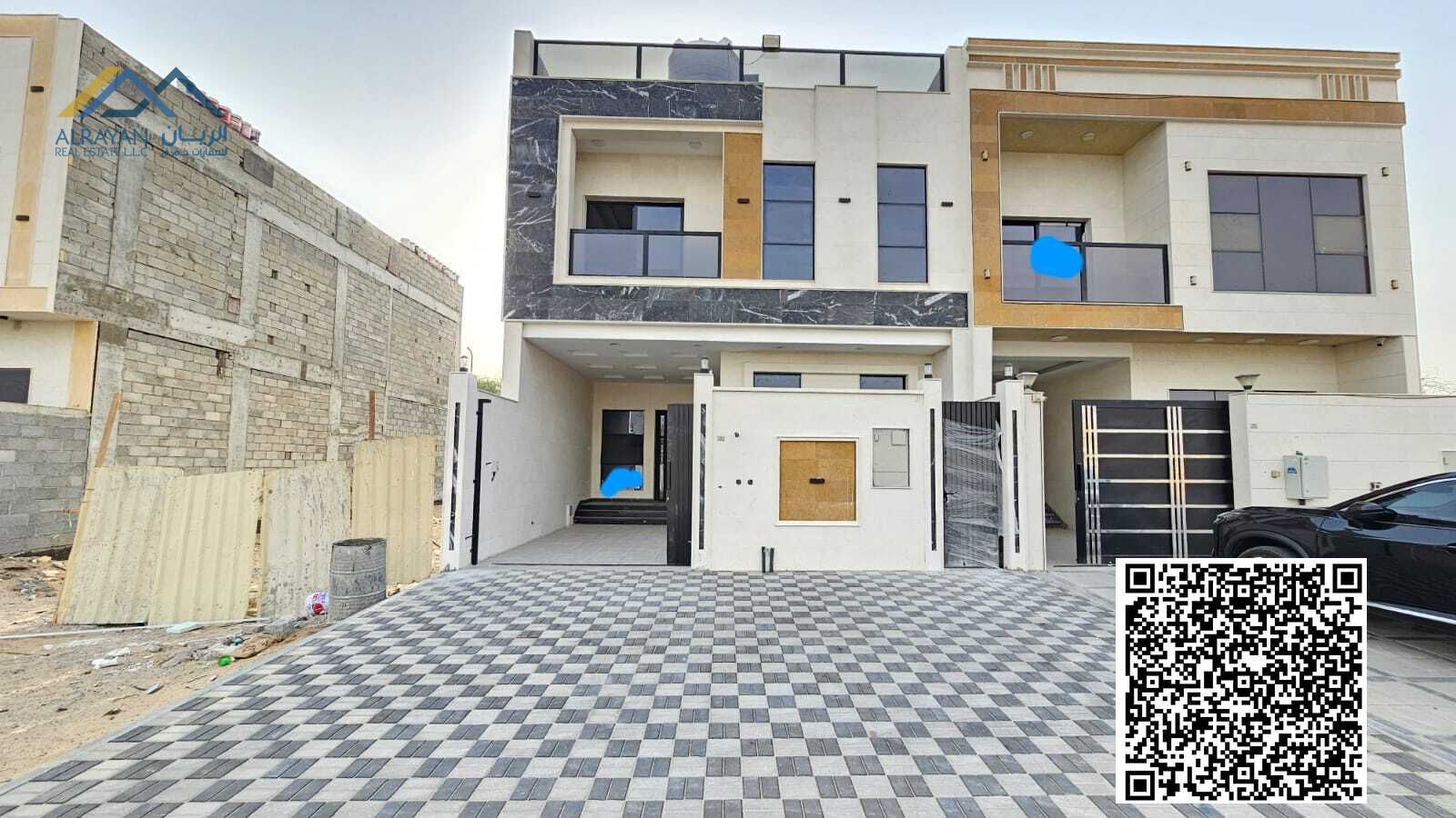 Opposite a mosque and close to all services. Freehold for life for all nationalities. Own a luxury villa in the heart of Ajman. Easy financing