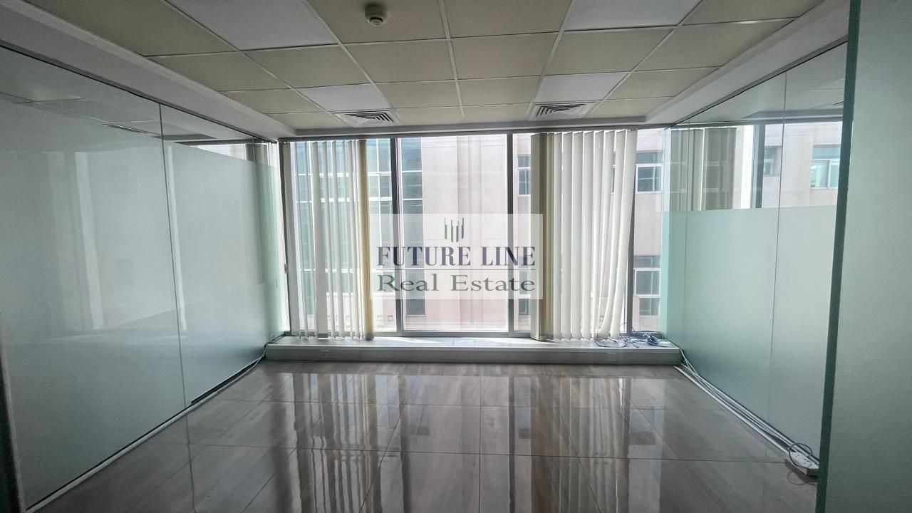 OFFICE WITH GLASS PARTITIONED, WASHROOM and PANTRY