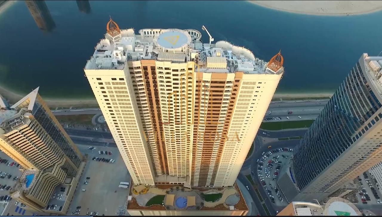 For Sale High Floor 2 BHK Apartment in ASAS Tower, Al Khan – Sharjah