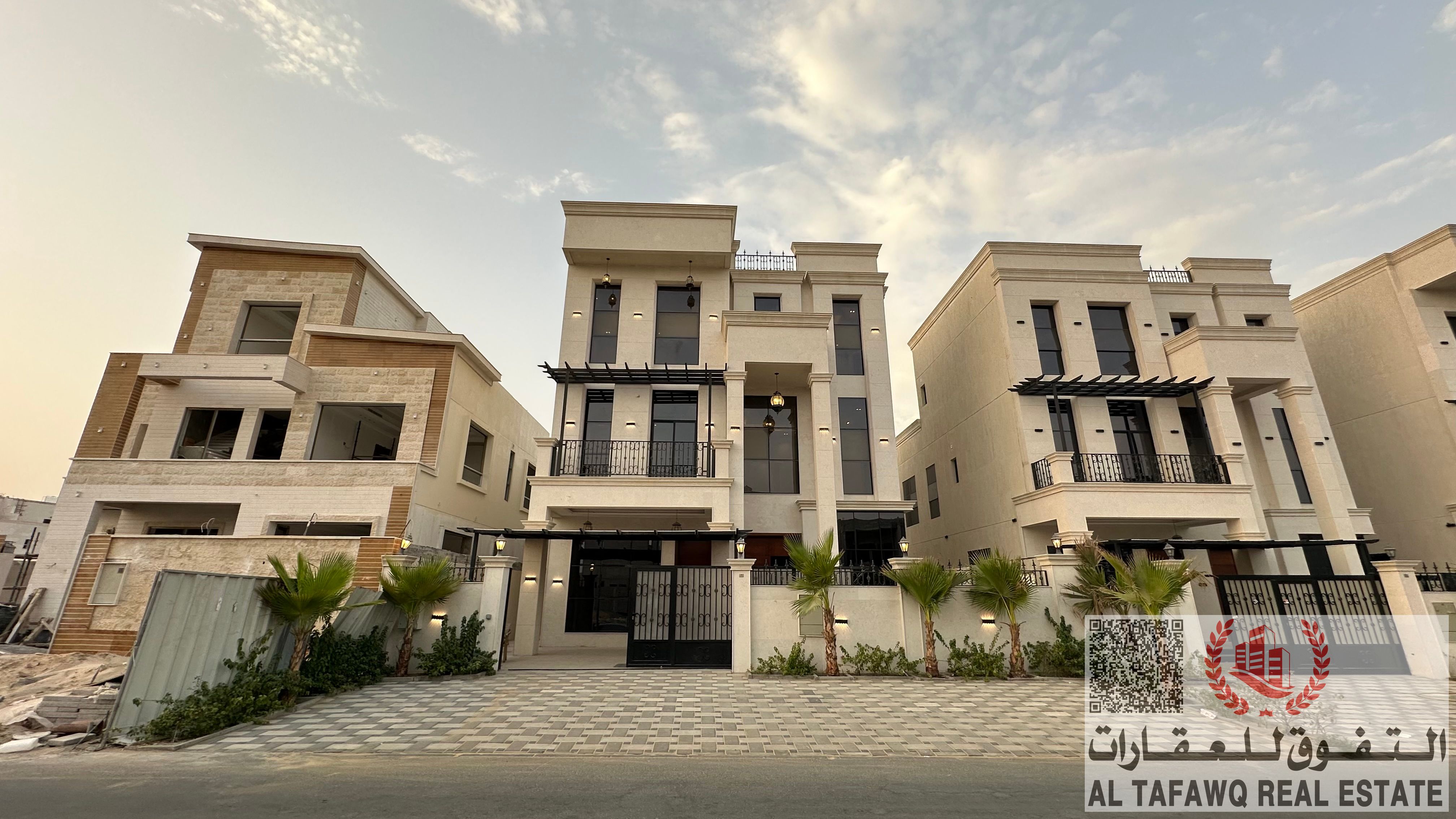 Villa for sale in Al Zahya area.