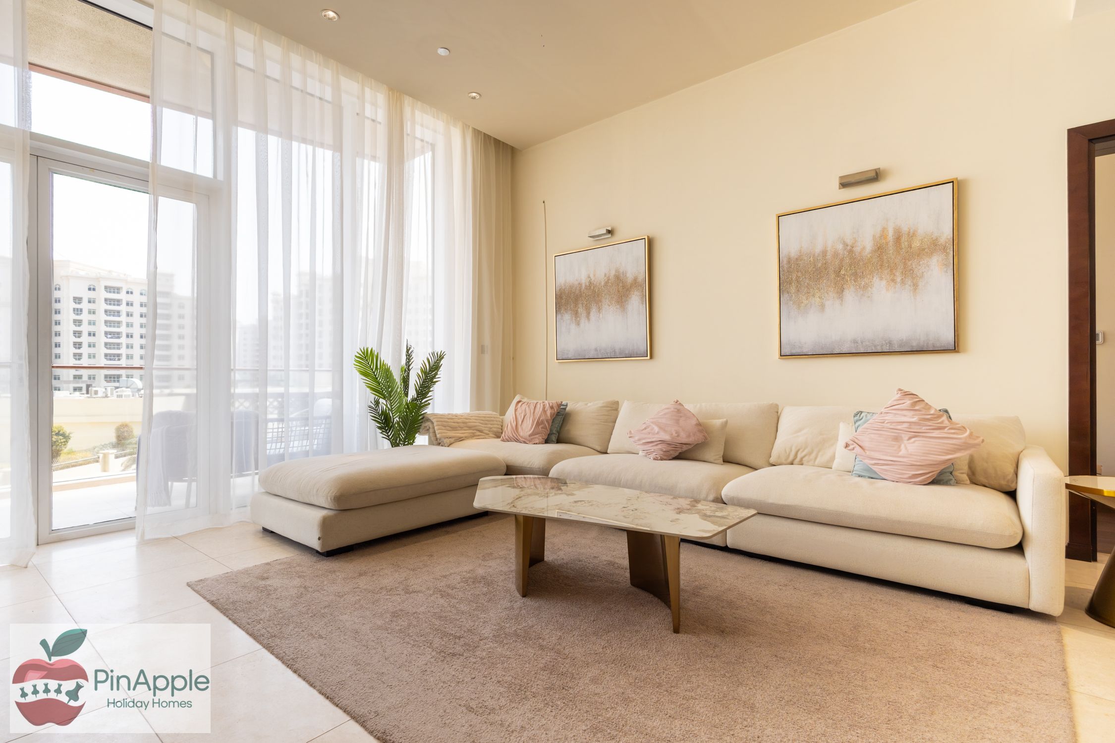 Private Beach Access | Sea View |Spacious 2 Br + Maids room