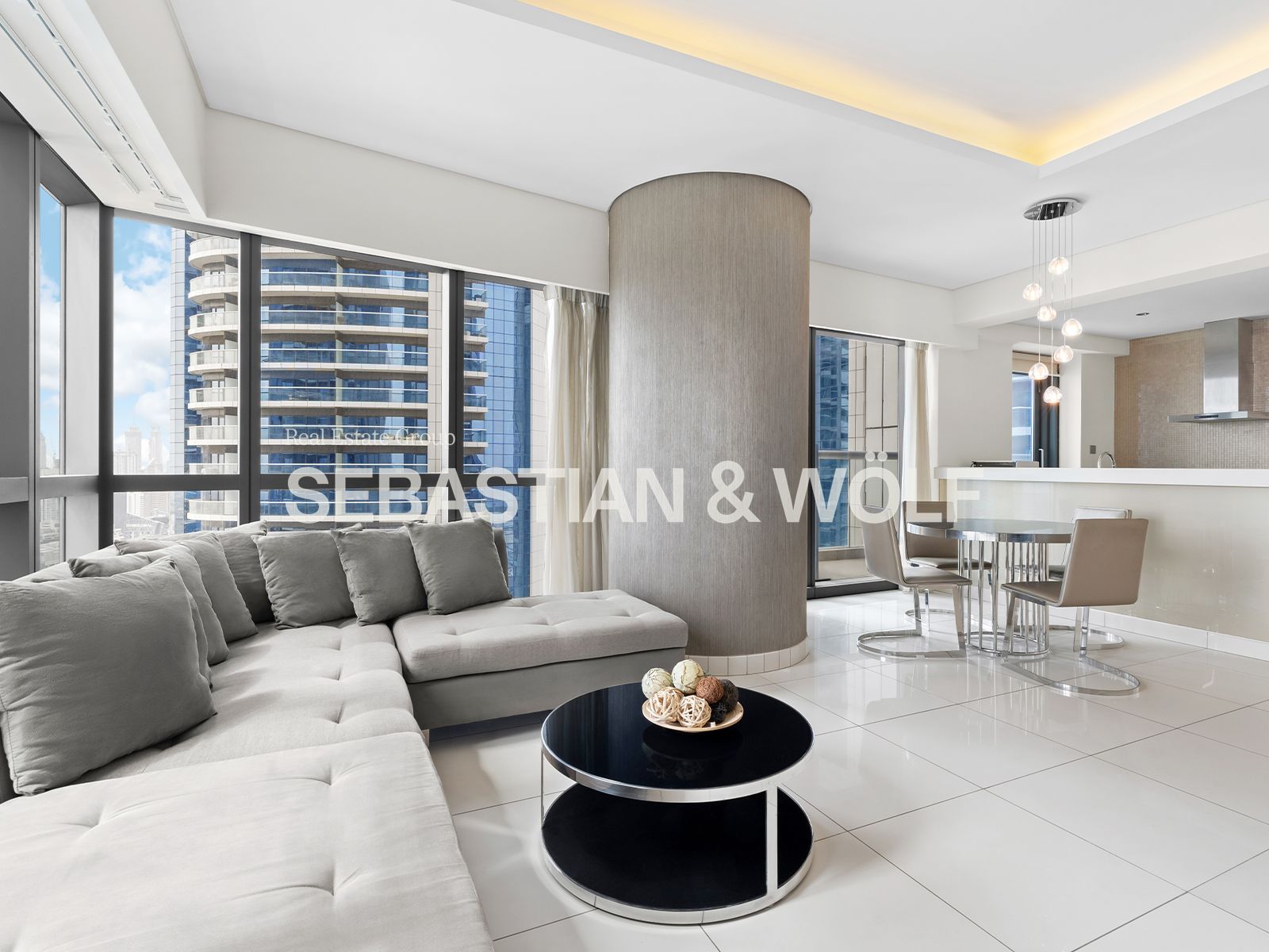 Partial Canal View | Furnished | Vacant on March