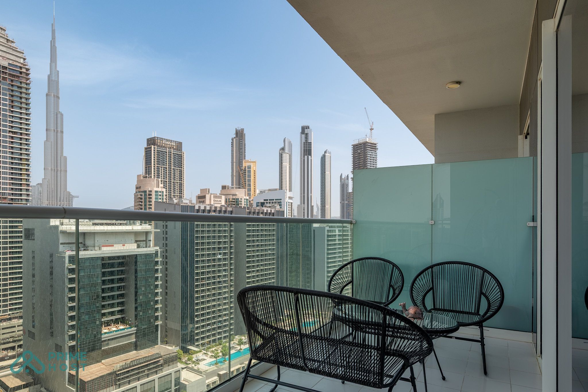Cozy High Floor 1BR with Full Burj Khalifa View