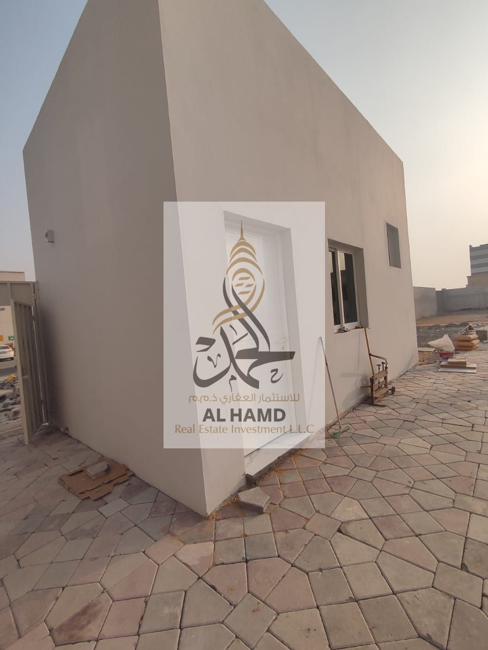 Direct Owner For Rent open land 29,000 Sq. Ft. With wall+ Room in Umm Al Quwain electric