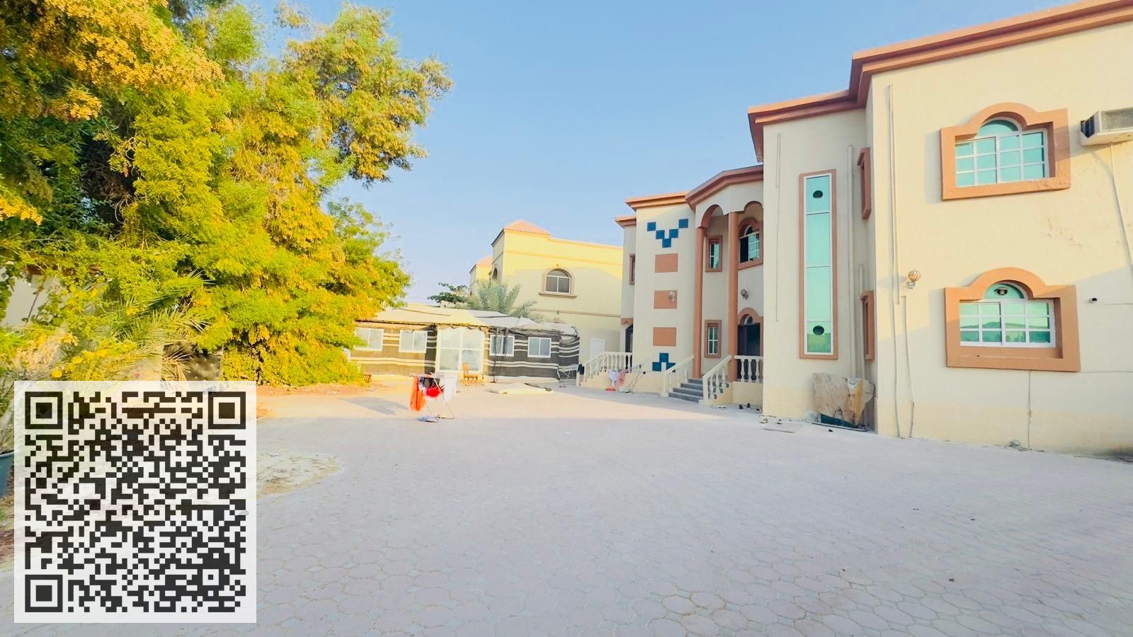 Large villa for sale in Ajman with annex, very distinguished location opposite the mosque