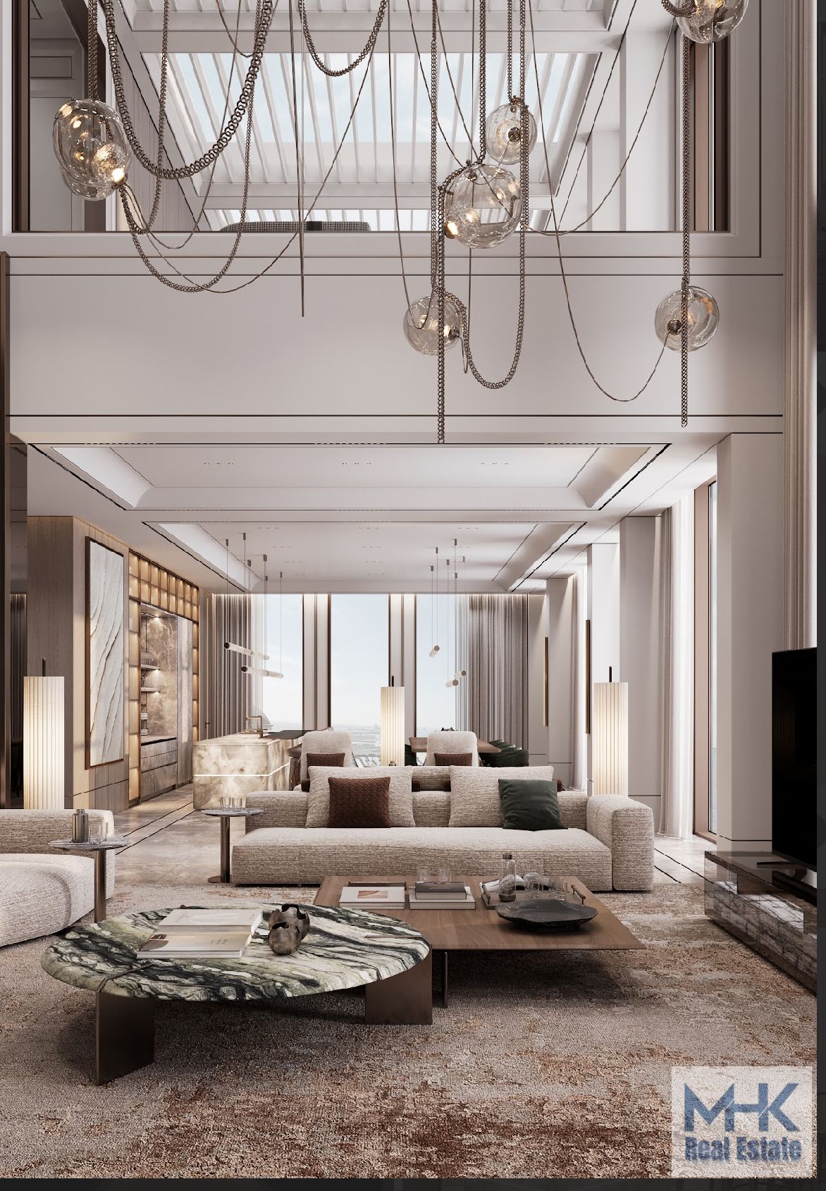 large 2 bed in waldorf astoria residence in al hamra