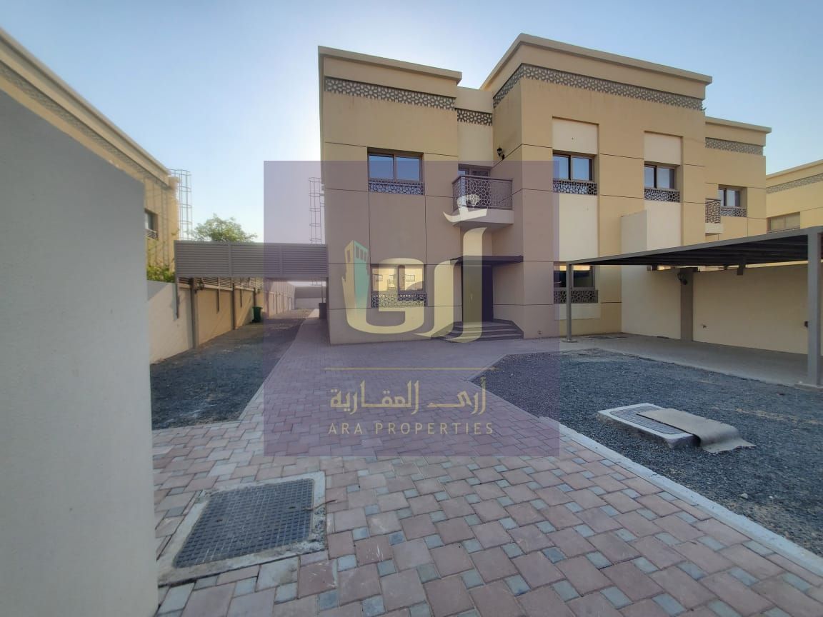 BEST PLACE TO LIVE IN SHARJAH 5-BEDROOMS HALL AND MAJLIS WITH SWMMING POOL AND BRAND NEW DUPLEX HOUSE FOR SALE IN SHOUMOUS AREA BEST COMMUNITY