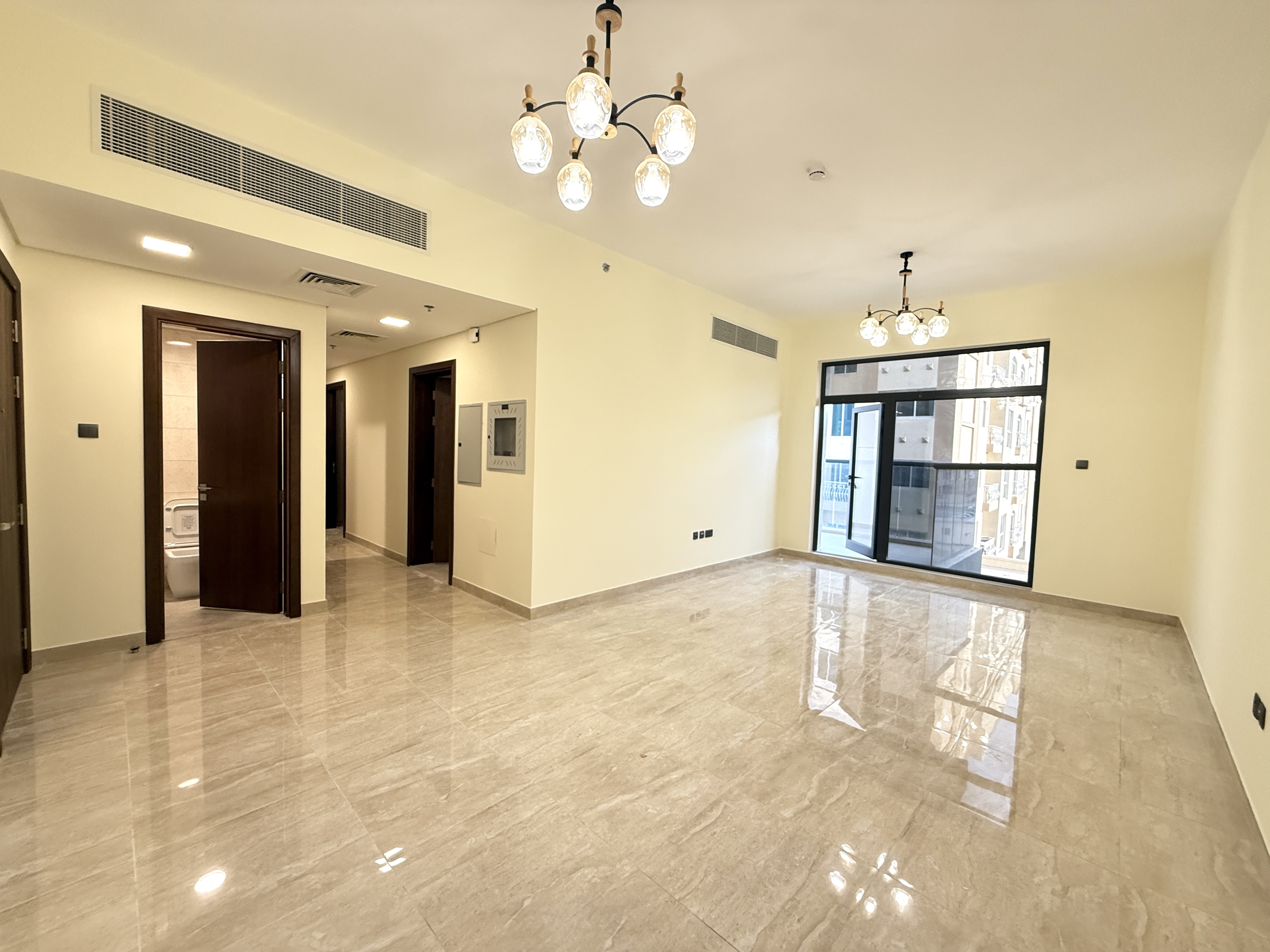 BRAND NEW/ SPACIOUS 2 BEDROOM / WITH CLOSED KITCHEN /HAVING GYM POOL/ AND PARKING. .