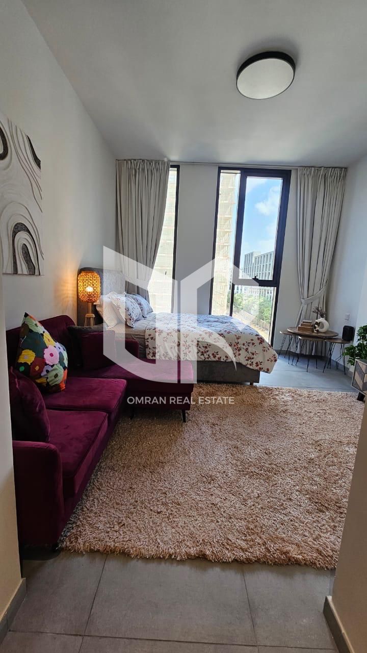 Furnished studio in Aljada, Solo Building | Special price and strategic location