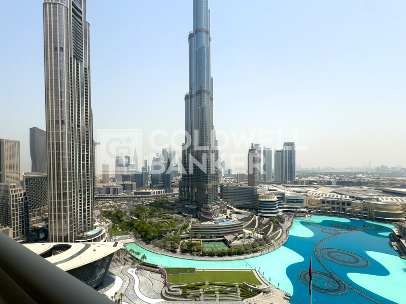 Vacant | Full Burj Khalifa and Fountain View
