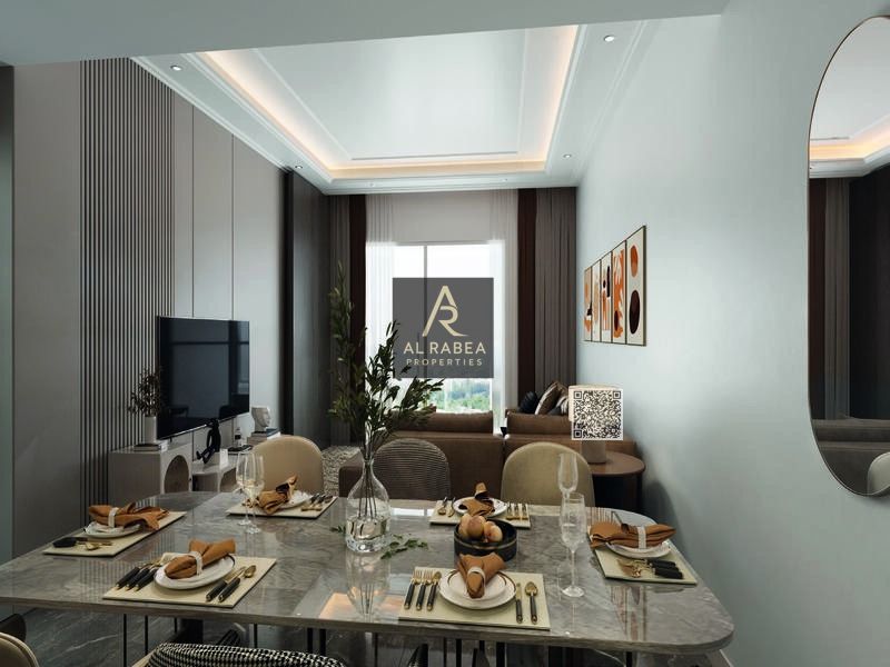 One-bedroom apartment, resale unit, located in the modern Azha Community – one of Ajman’s most promising residential projects.