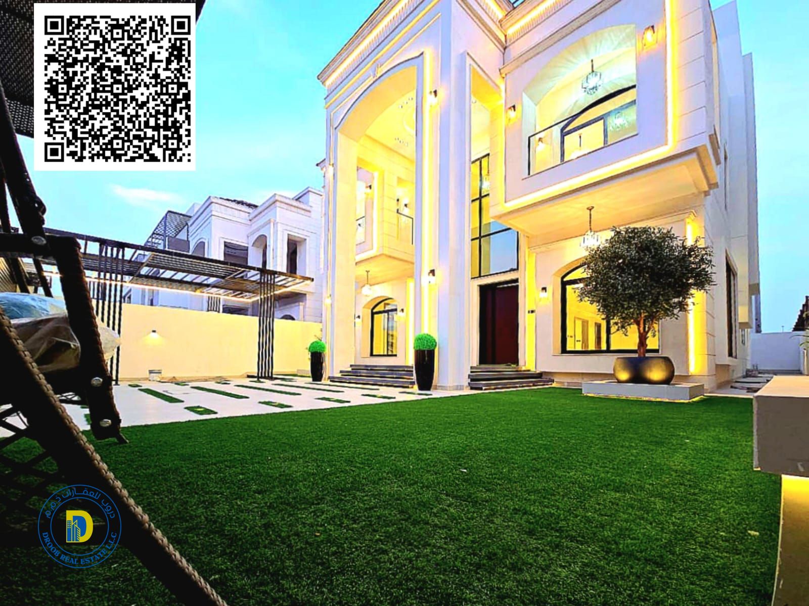 For sale, a large classic villa in the Bahia area, suitable for bank financing, freehold for all nationalities