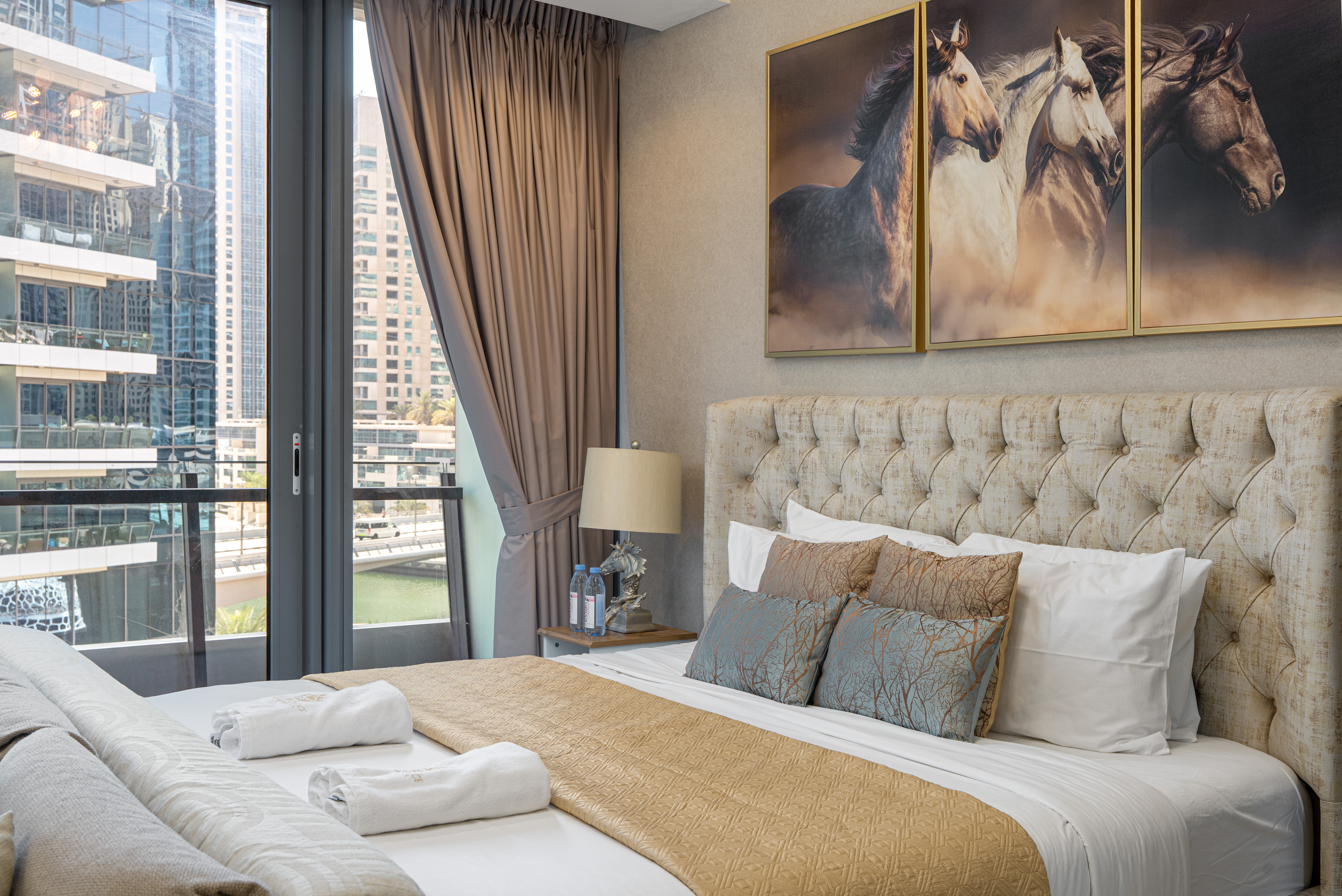 Luxury Studio with marina view - Silverene towers