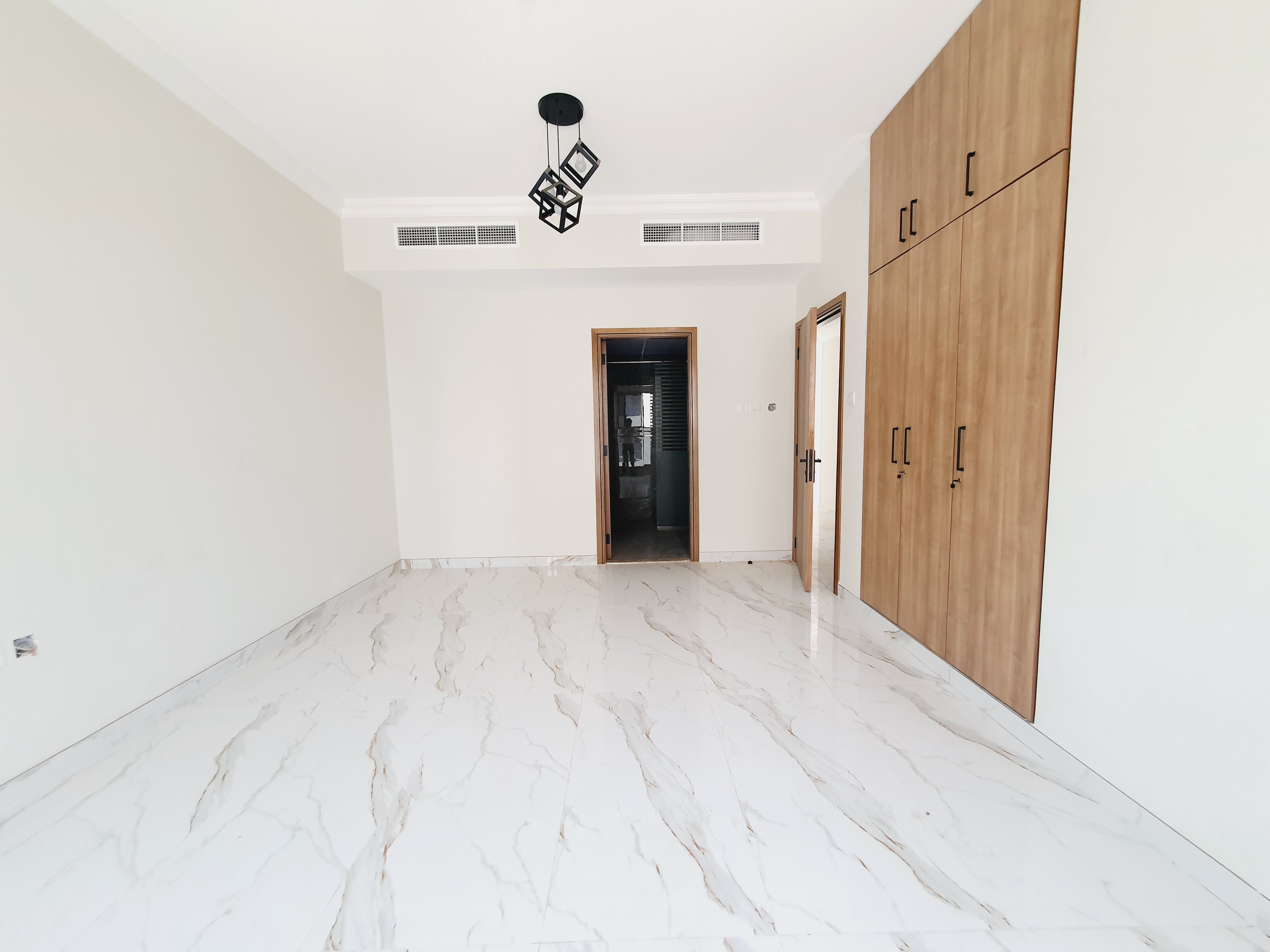 Brand New 2 badroom with wardrobe and maid room in tilal city price 75k