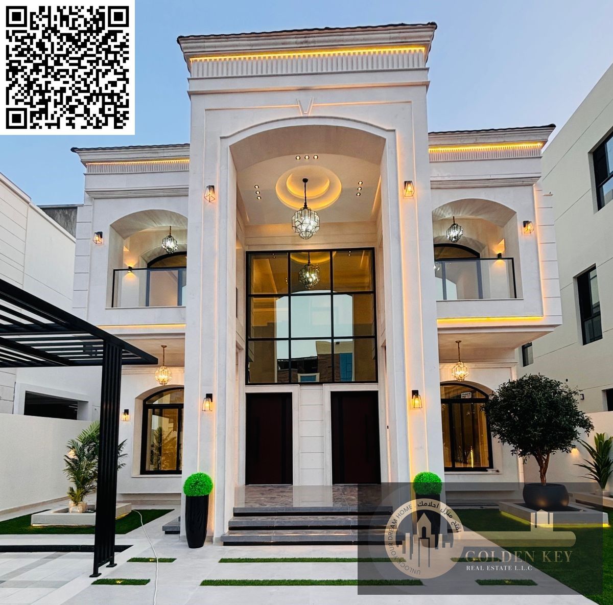 Stunning Luxury Villa For Sale in Ajman Al Bahia