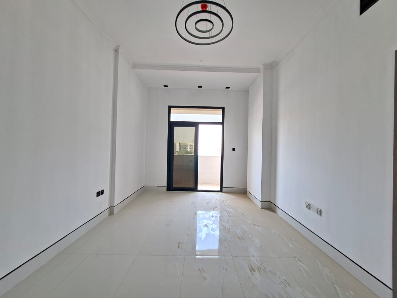 1month free brand new building in Al jada out sid 1bhk 2 washroom with master room balcony