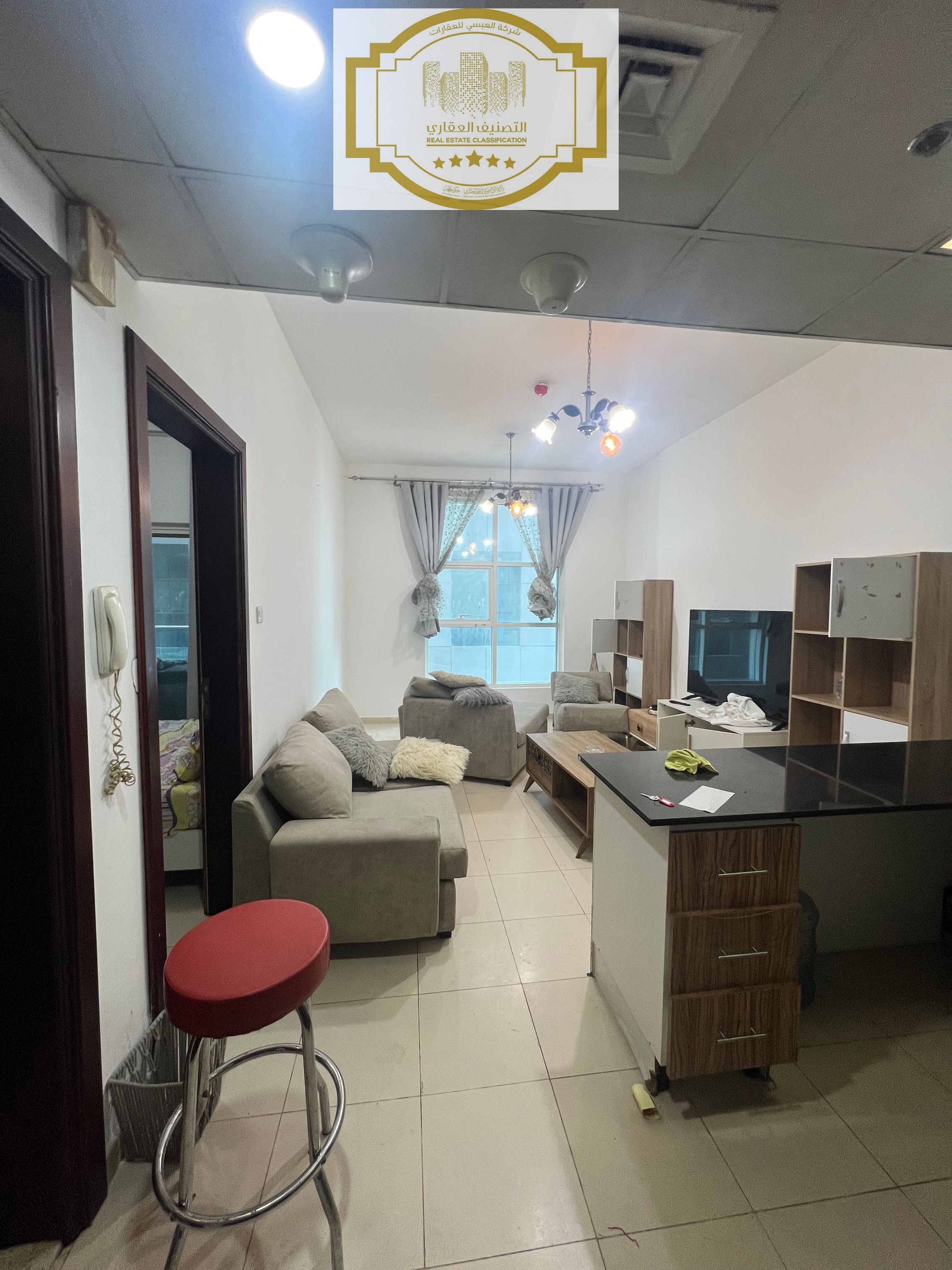 Spacious 1bhk Apartment Available For Yearly Rent At City Tower Ajman (with Furniture)