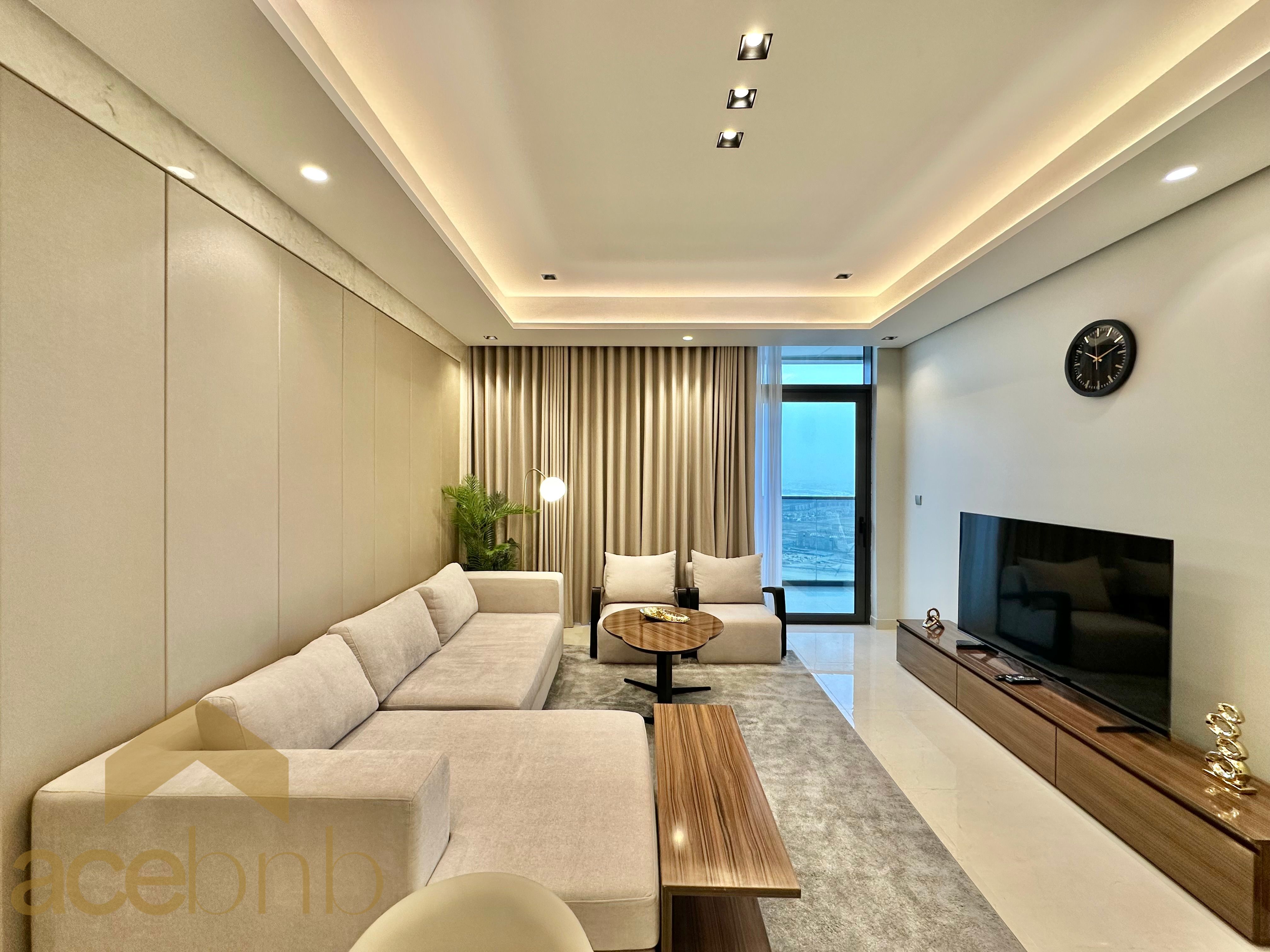 Sky-High Luxury 3BR | Business Bay Bliss BOOK 30Nights GET 2night FREE