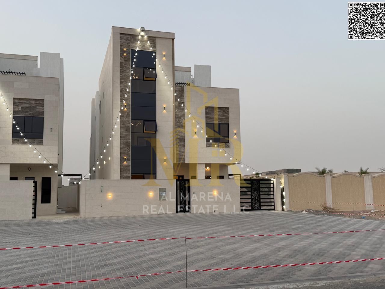 A villa with a price including registration and ownership fees, ready for occupancy in the most upscale areas of Ajman and close to all services. Free