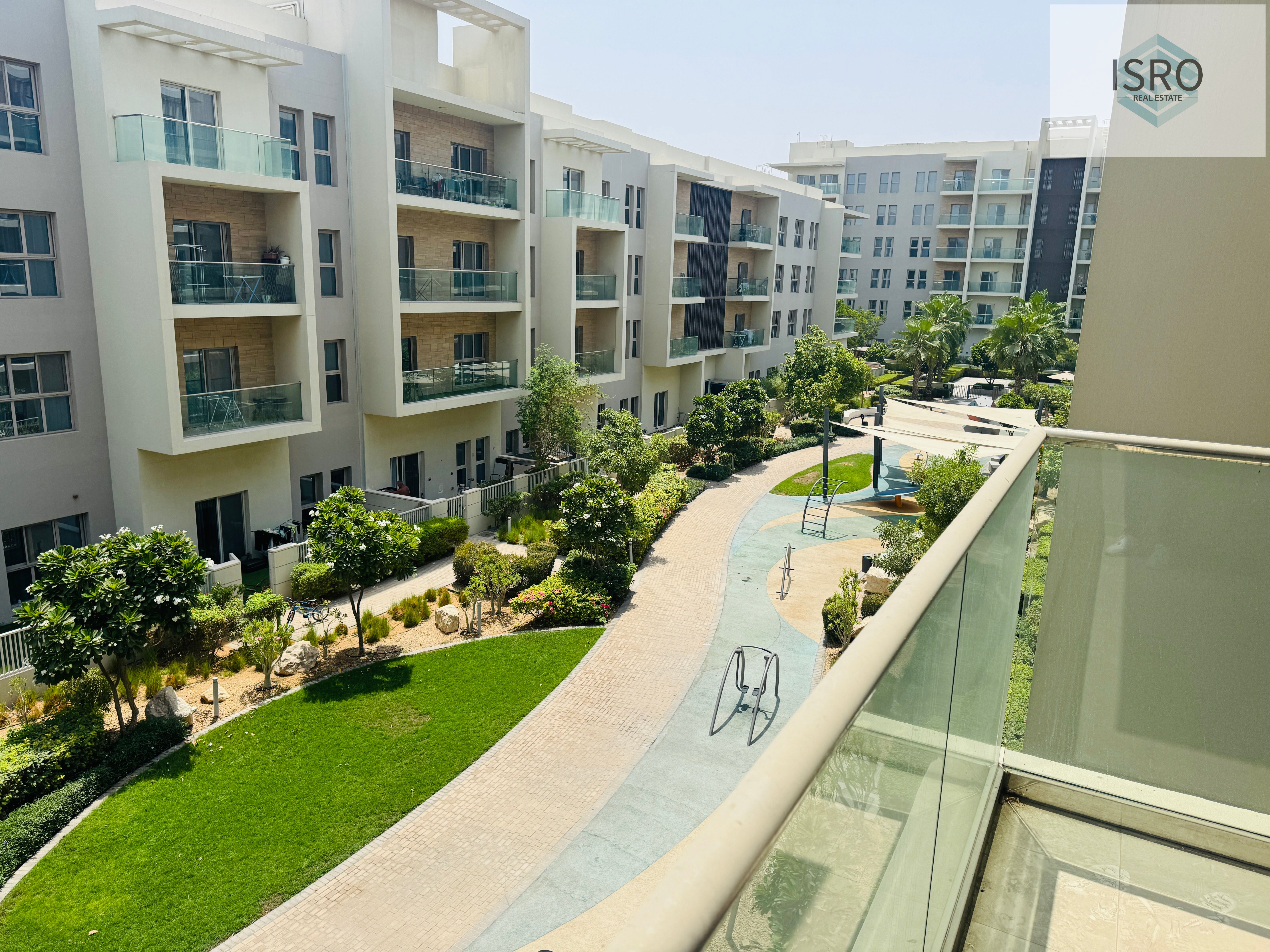 Gated community || studio with Balcony || Pool || 38k 4-payment